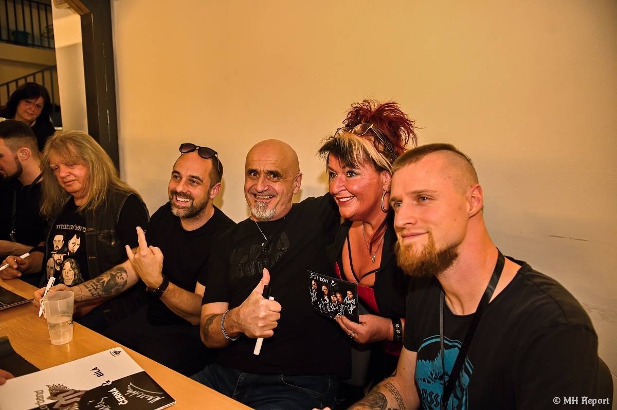 Motorband oslavil v Plzni čtyřicítku. Blahopřáli mu Ladislav Křížek,  Radek Zíka a  Honza Toužimský