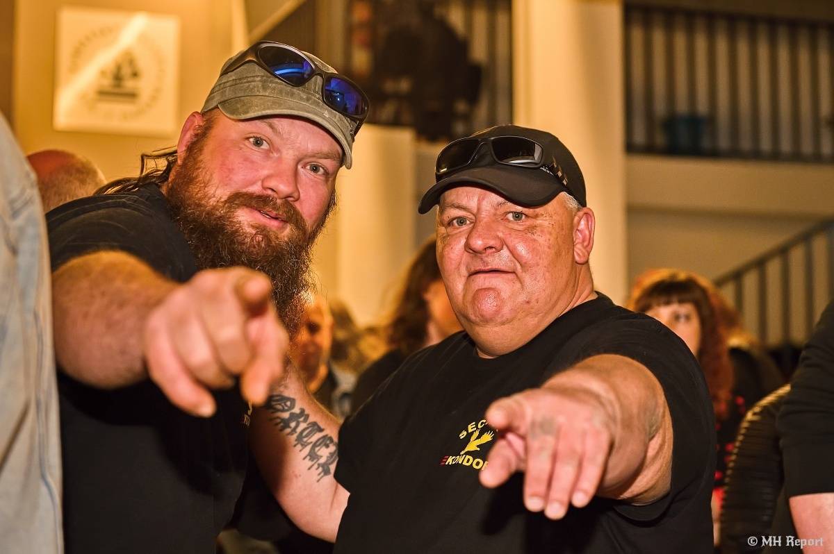 Motorband oslavil v Plzni čtyřicítku. Blahopřáli mu Ladislav Křížek,  Radek Zíka a  Honza Toužimský