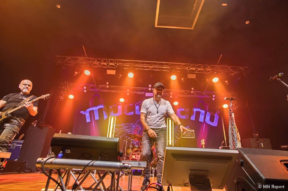 Motorband oslavil v Plzni čtyřicítku. Blahopřáli mu Ladislav Křížek,  Radek Zíka a  Honza Toužimský