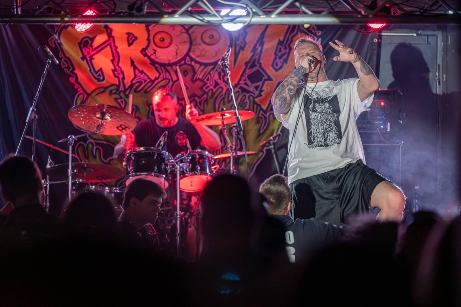 Groovy & Stinky Fest obsadil pražské Rock Café. Zahráli na něm Epicardiectomy, Brutally Deceased, Meinkraft i Bowelfuck