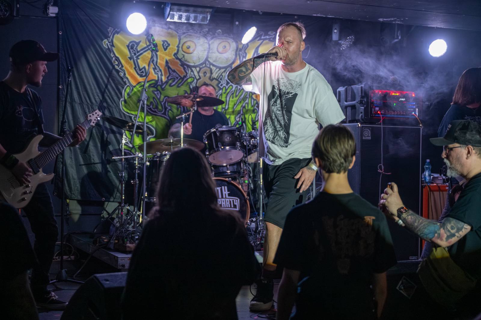 Groovy & Stinky Fest obsadil pražské Rock Café. Zahráli na něm Epicardiectomy, Brutally Deceased, Meinkraft i Bowelfuck