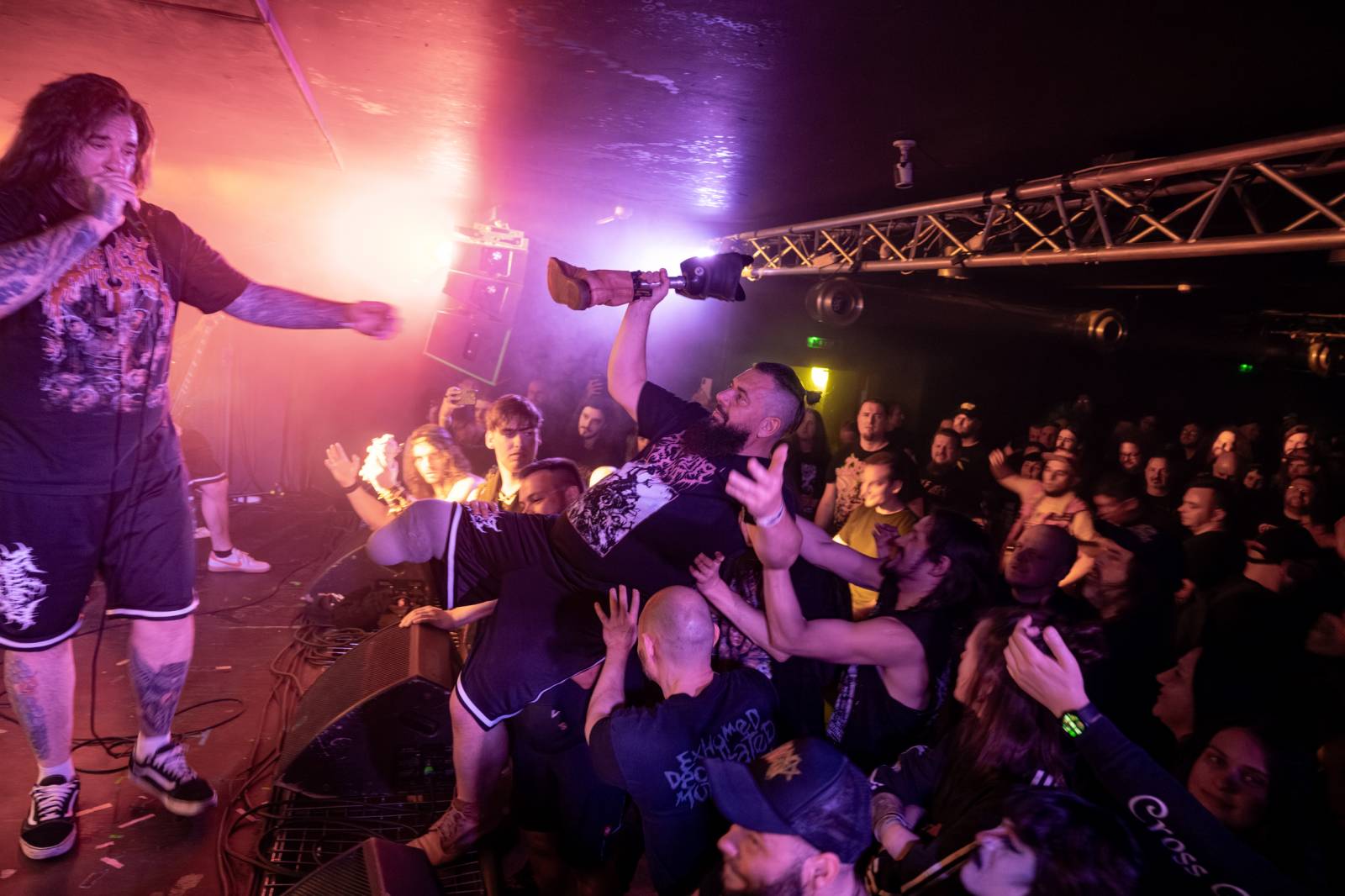 Groovy & Stinky Fest obsadil pražské Rock Café. Zahráli na něm Epicardiectomy, Brutally Deceased, Meinkraft i Bowelfuck