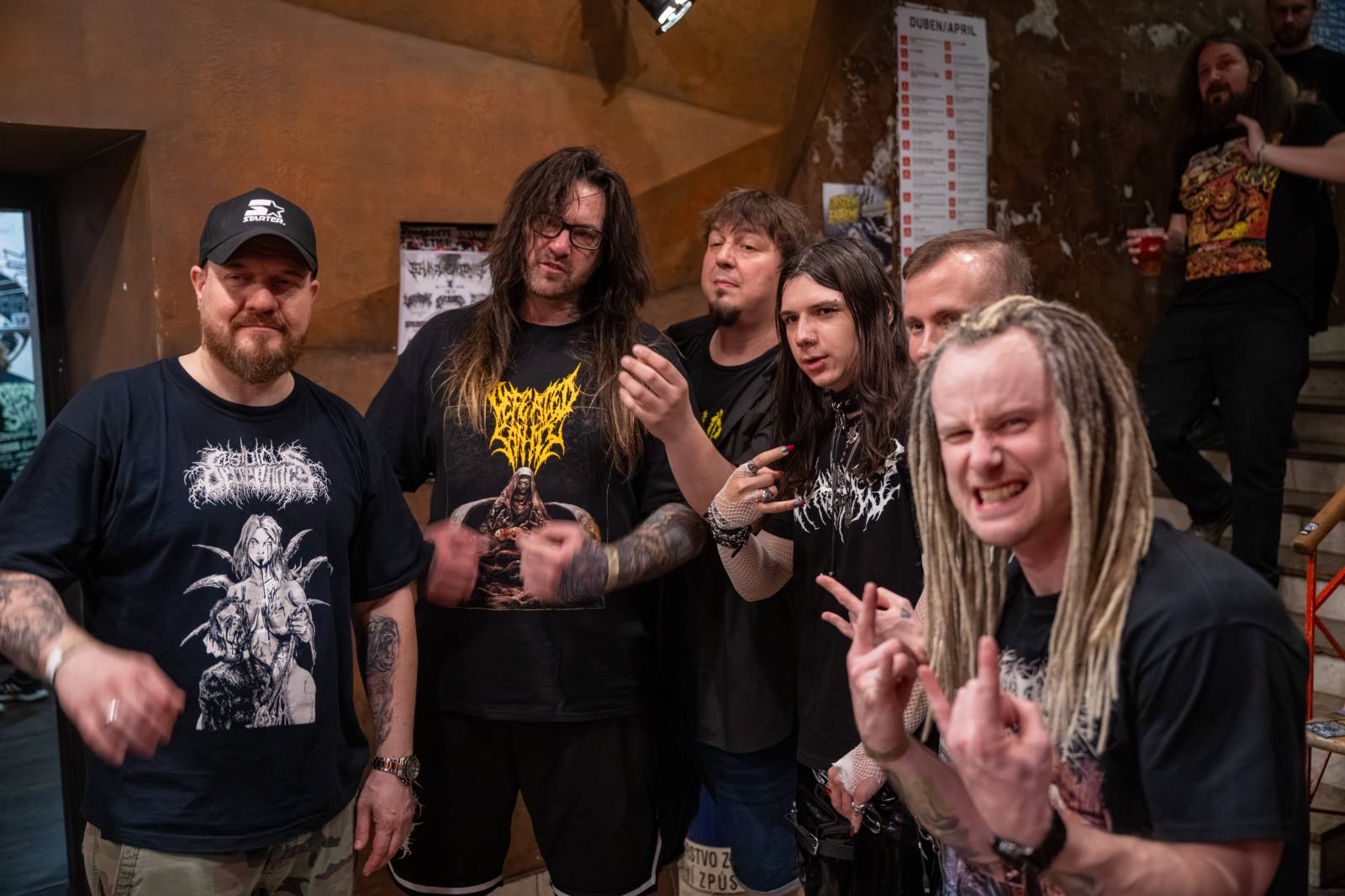 Groovy & Stinky Fest obsadil pražské Rock Café. Zahráli na něm Epicardiectomy, Brutally Deceased, Meinkraft i Bowelfuck