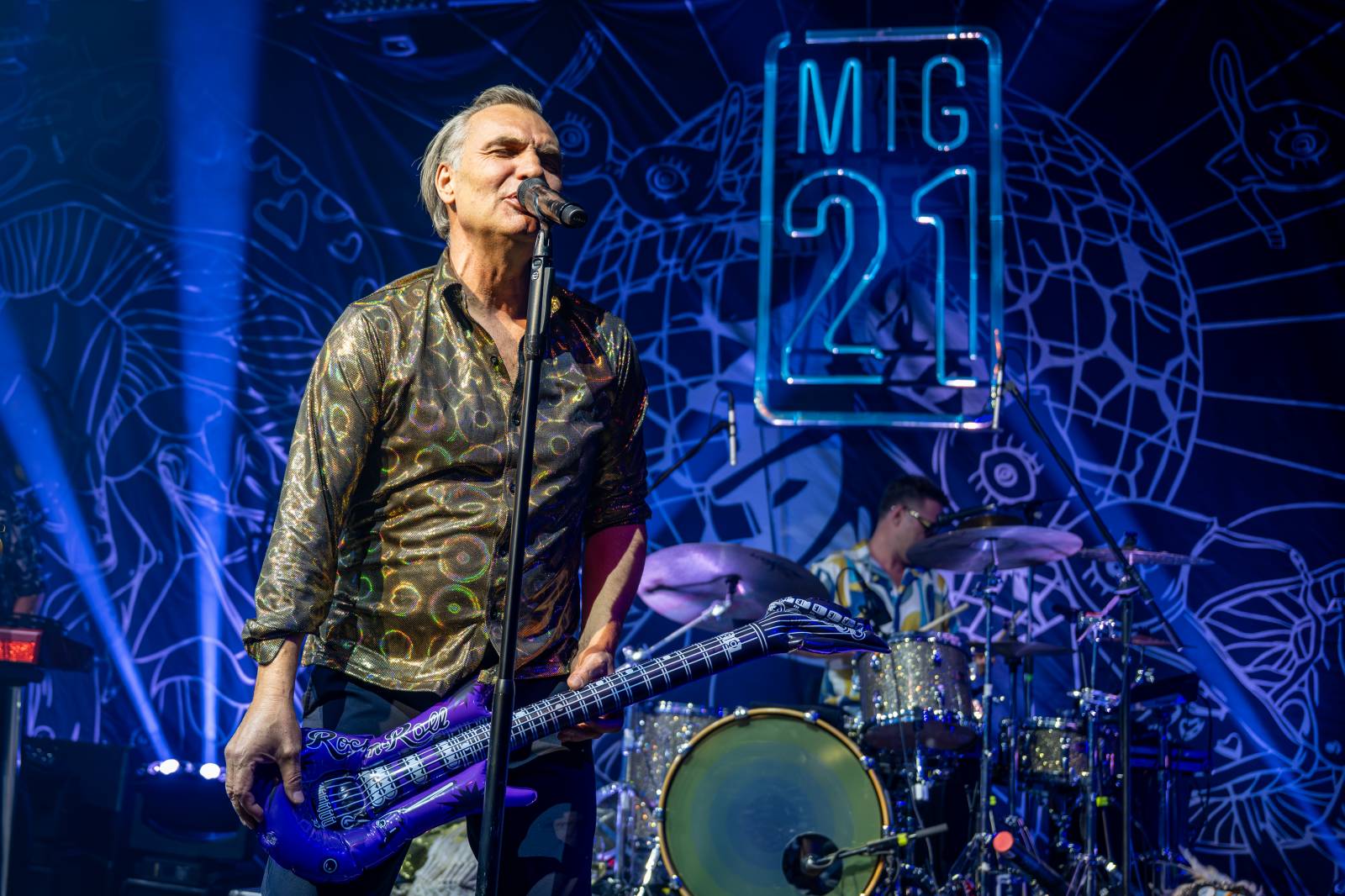 Mig 21 dostali Lucerna Music Bar do opojného rauše, zazněly všechny zásadní hity