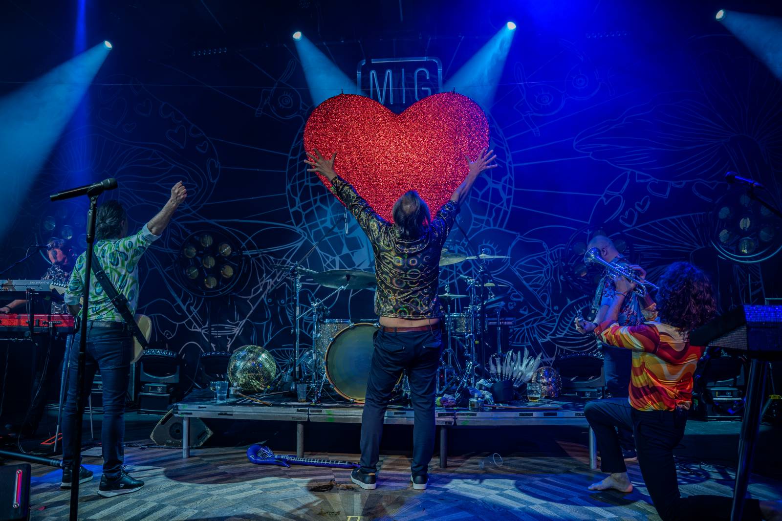 Mig 21 dostali Lucerna Music Bar do opojného rauše, zazněly všechny zásadní hity