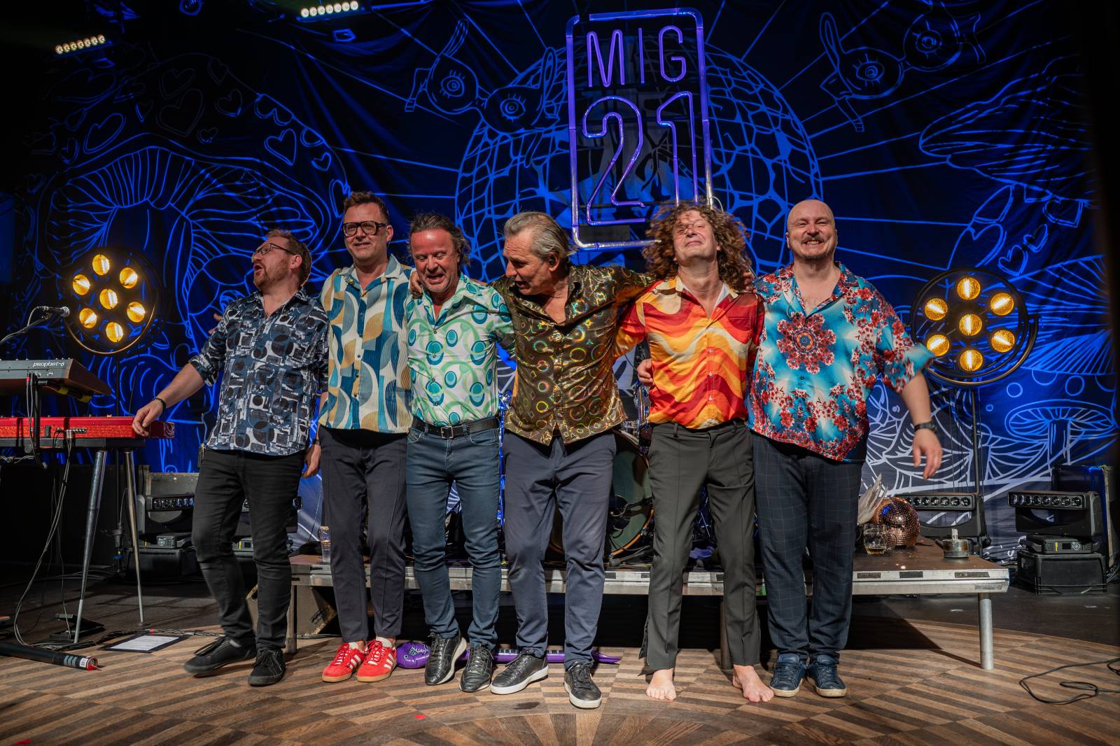 Mig 21 dostali Lucerna Music Bar do opojného rauše, zazněly všechny zásadní hity