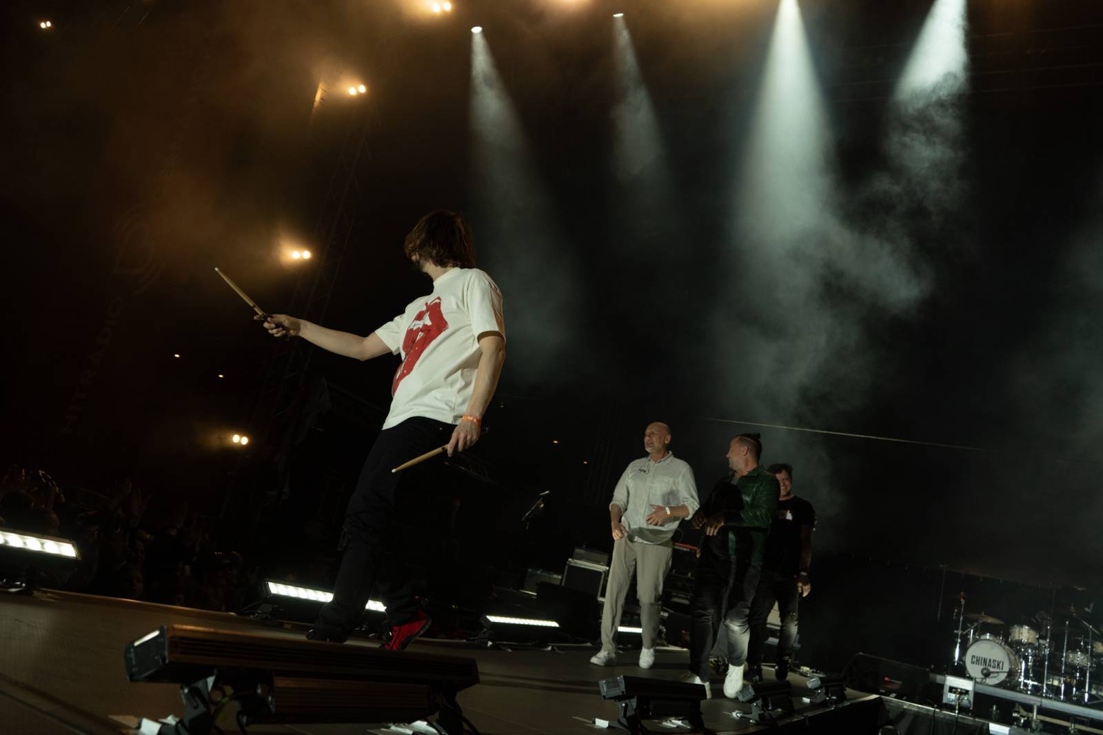 Majáles přivezl do Hradce Králové Chinaski i Calina. Na dvou pódiích se vystřídali také Ben Cristovao či temné alter ego Viktora Sheena