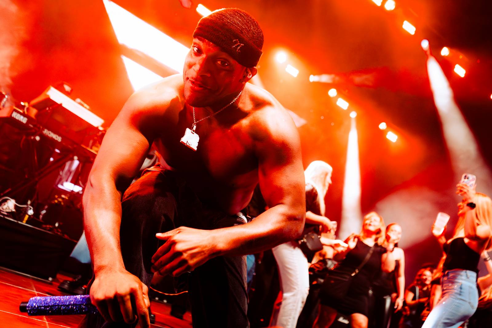 Flo Rida poprvé vystoupil v Praze, na pódium si pozval fanoušky
