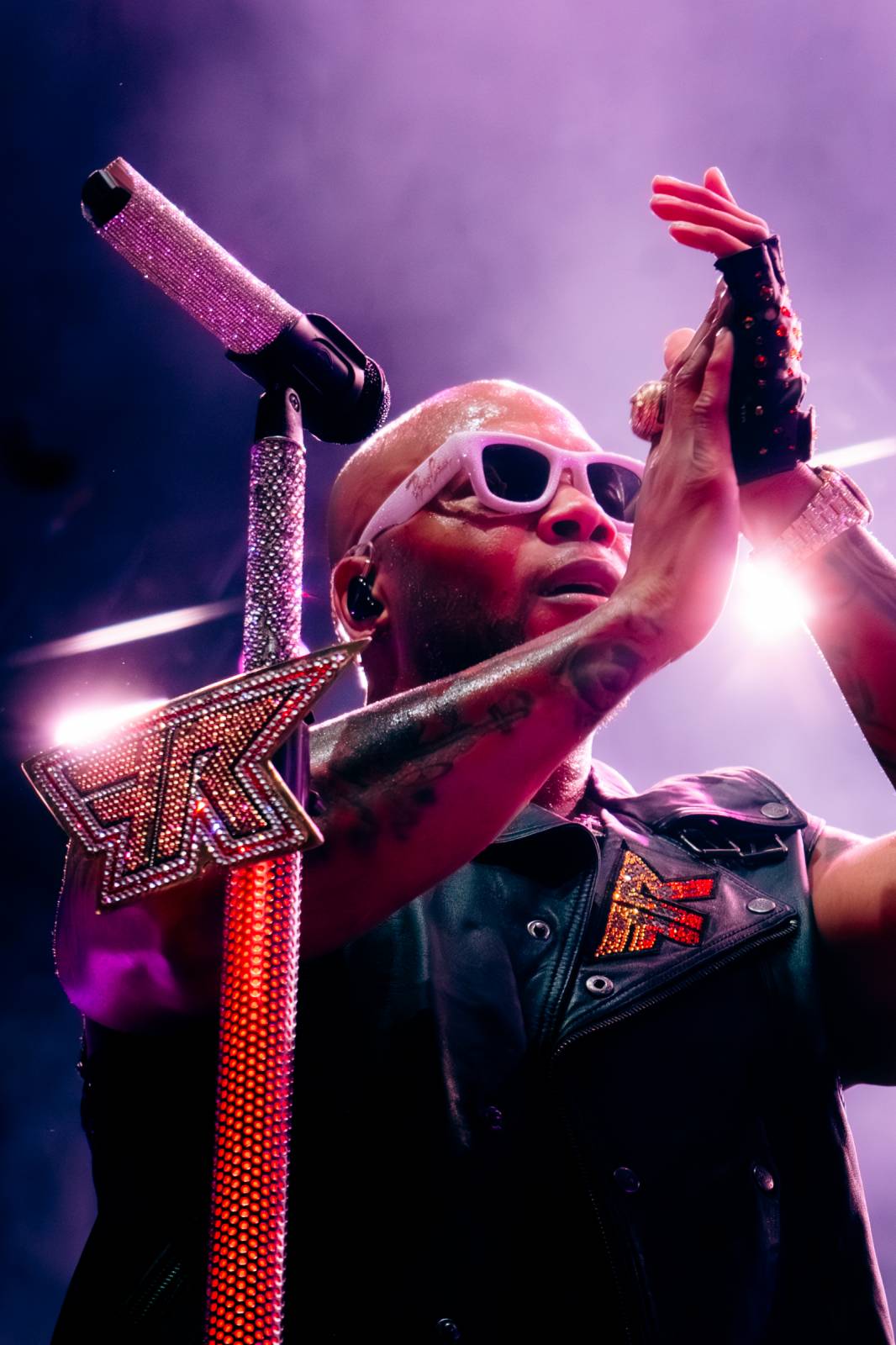 Flo Rida poprvé vystoupil v Praze, na pódium si pozval fanoušky