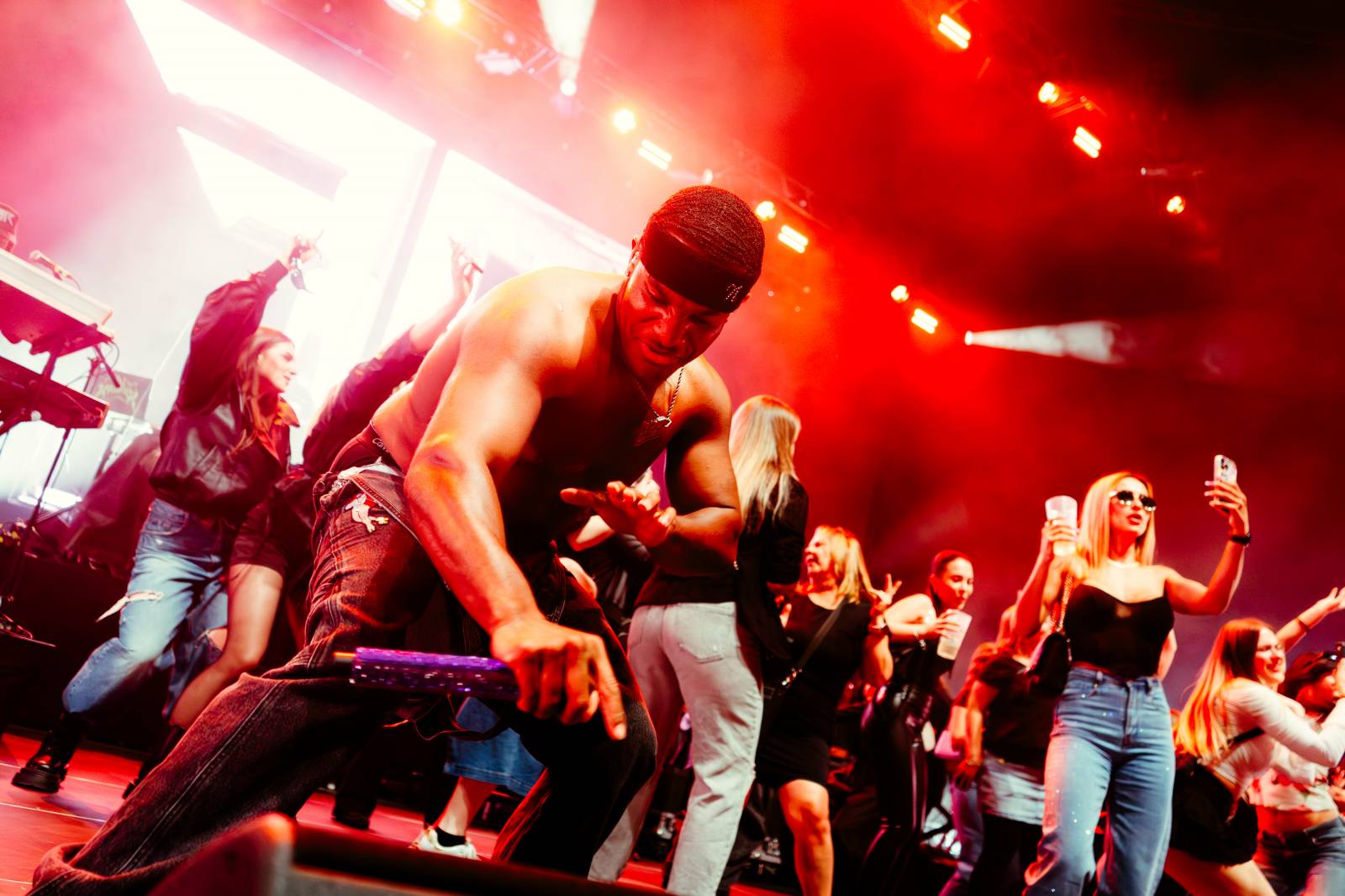 Flo Rida poprvé vystoupil v Praze, na pódium si pozval fanoušky