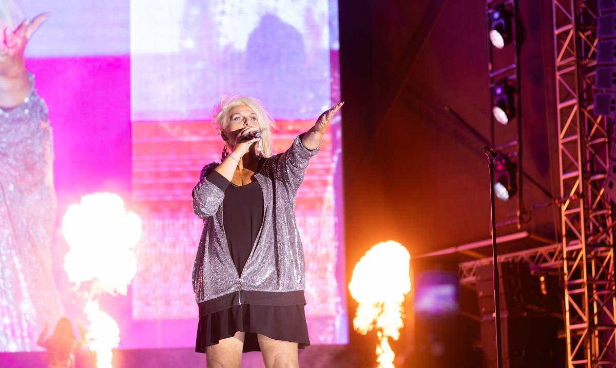 Výstaviště se změnilo v diskotéku. Na devadesátky vzpomínali  Alexia, 2 Unlimited, Boyzlife i Stay-C
