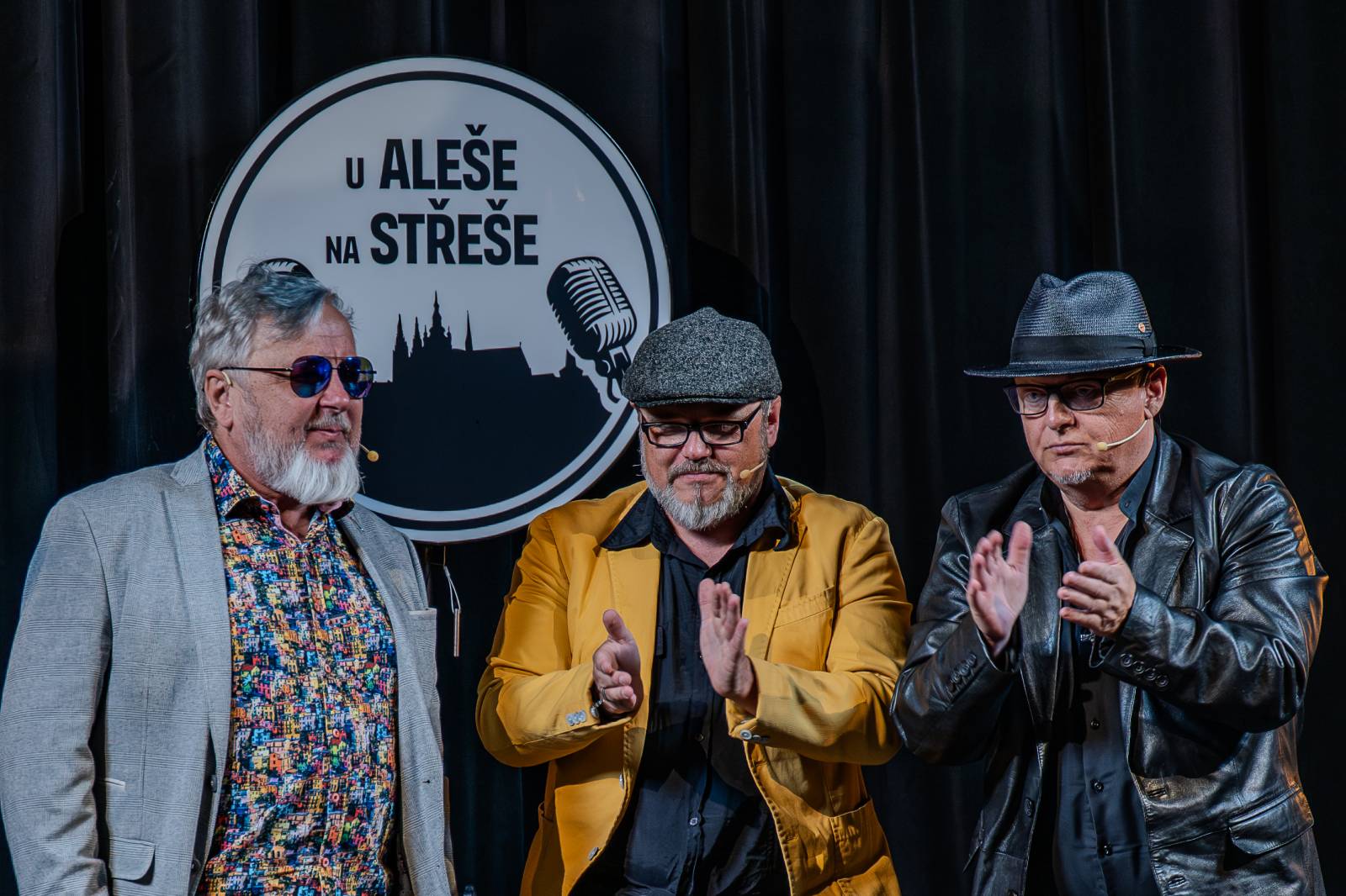 Natáčel se další díl talkshow U Aleše na střeše. Publikum v Litni bavili Michal Pavlíček, Tanja, Láďa Křížek, Šárka Vaňková a Leona Šenková