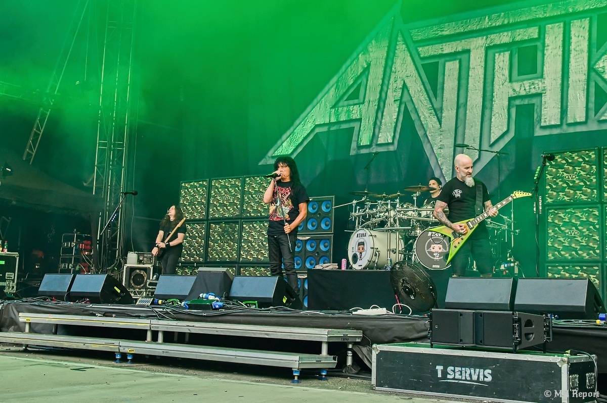 Metalfest v Plzni odstartoval ve velkém stylu. Dorazily metalové ikony Anthrax a Accept