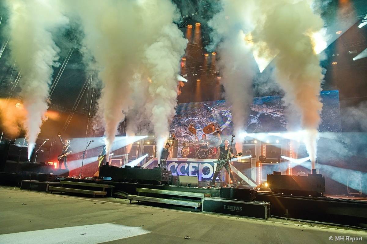 Metalfest v Plzni odstartoval ve velkém stylu. Dorazily metalové ikony Anthrax a Accept