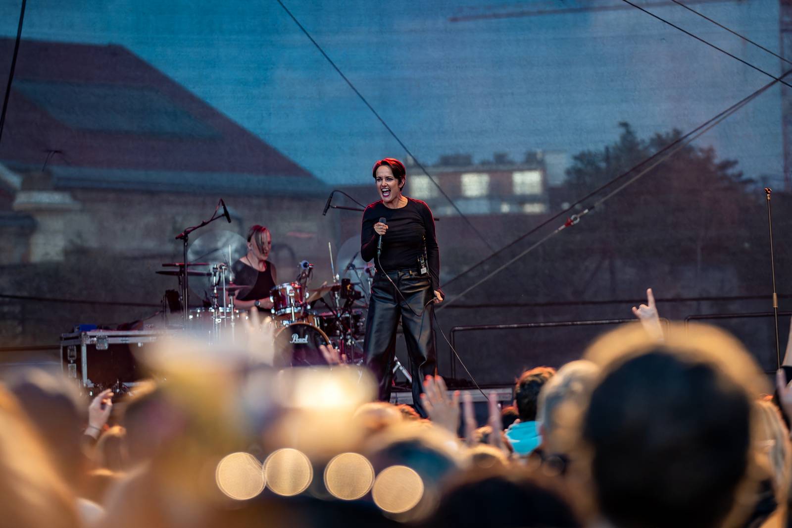 Kosheen na Prague Open Air: Sian Evans roztančila Prahu pod otevřeným nebem