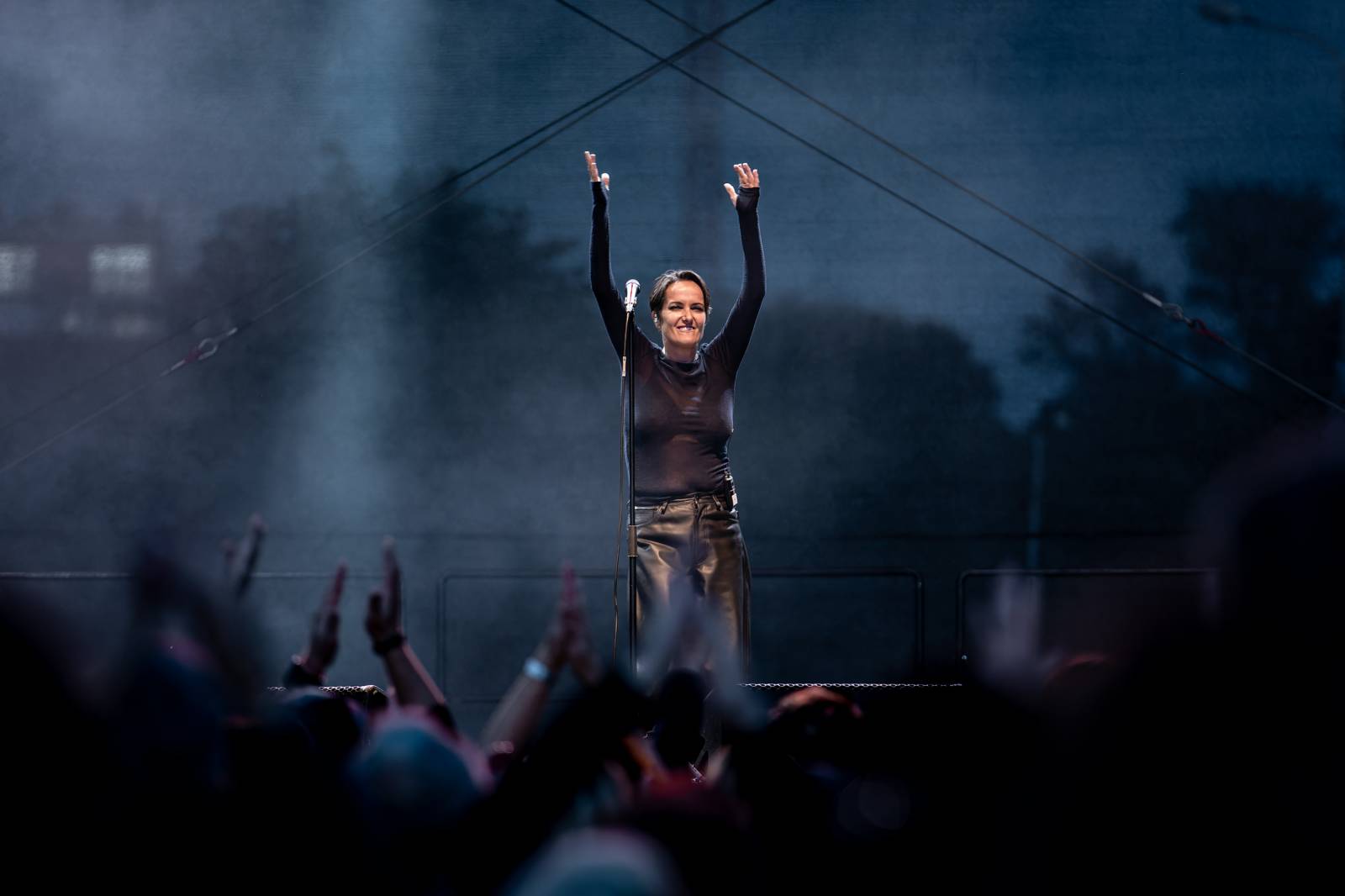 Kosheen na Prague Open Air: Sian Evans roztančila Prahu pod otevřeným nebem