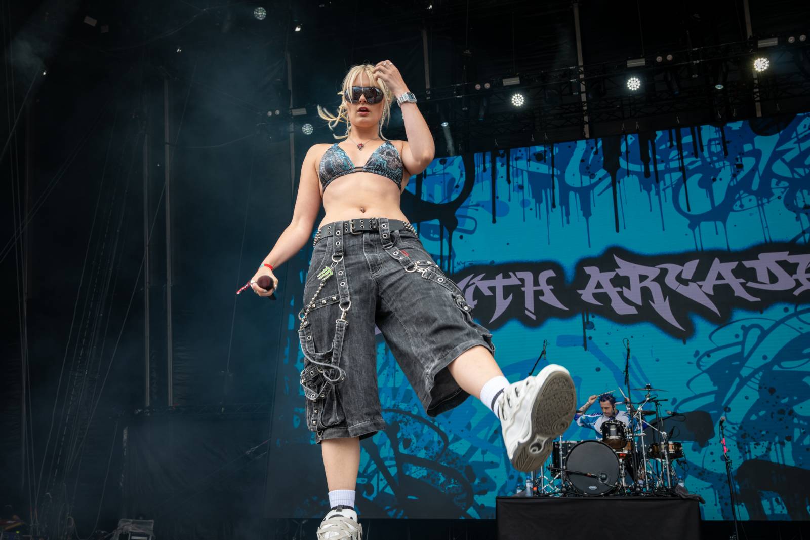 Poledne na Rock for People. Program třetího dne odstartovali Ego Kill Talent, Klamat, South Arcade a The Clause 
