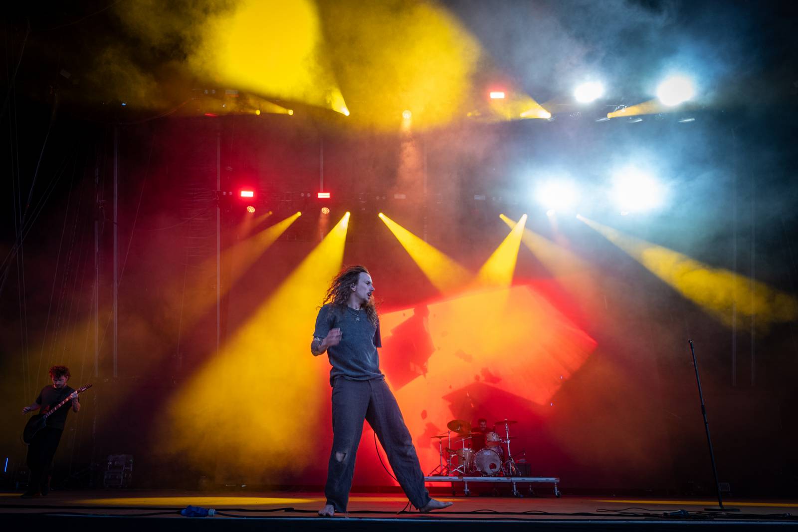 Nad Hradcem Králové čtvrtý den Rock for People konečně vysvitlo slunce. Dorazili Within Temptation, Don Broco, Silent Planet i Alessi Rose