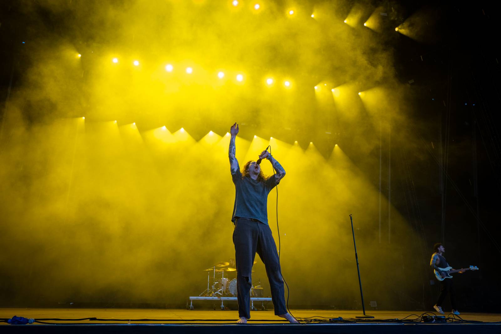 Nad Hradcem Králové čtvrtý den Rock for People konečně vysvitlo slunce. Dorazili Within Temptation, Don Broco, Silent Planet i Alessi Rose