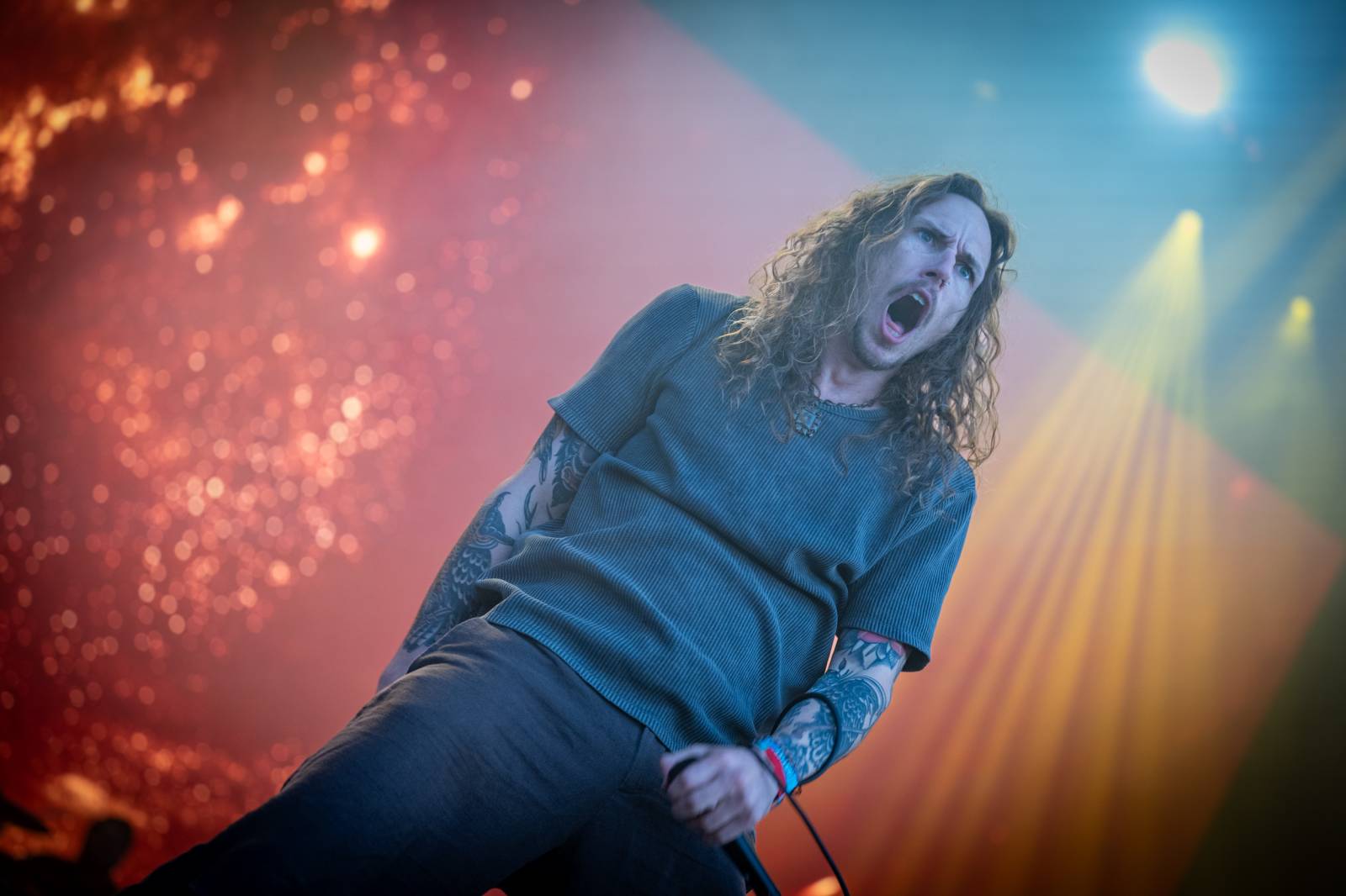Nad Hradcem Králové čtvrtý den Rock for People konečně vysvitlo slunce. Dorazili Within Temptation, Don Broco, Silent Planet i Alessi Rose