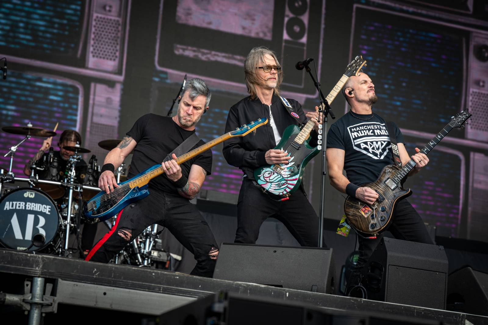 Lekce ryzího metalu od Iron Maiden, bravurní Alter Bridge i skvělý Dan Bárta. Takový byl poslední den na Rock for People