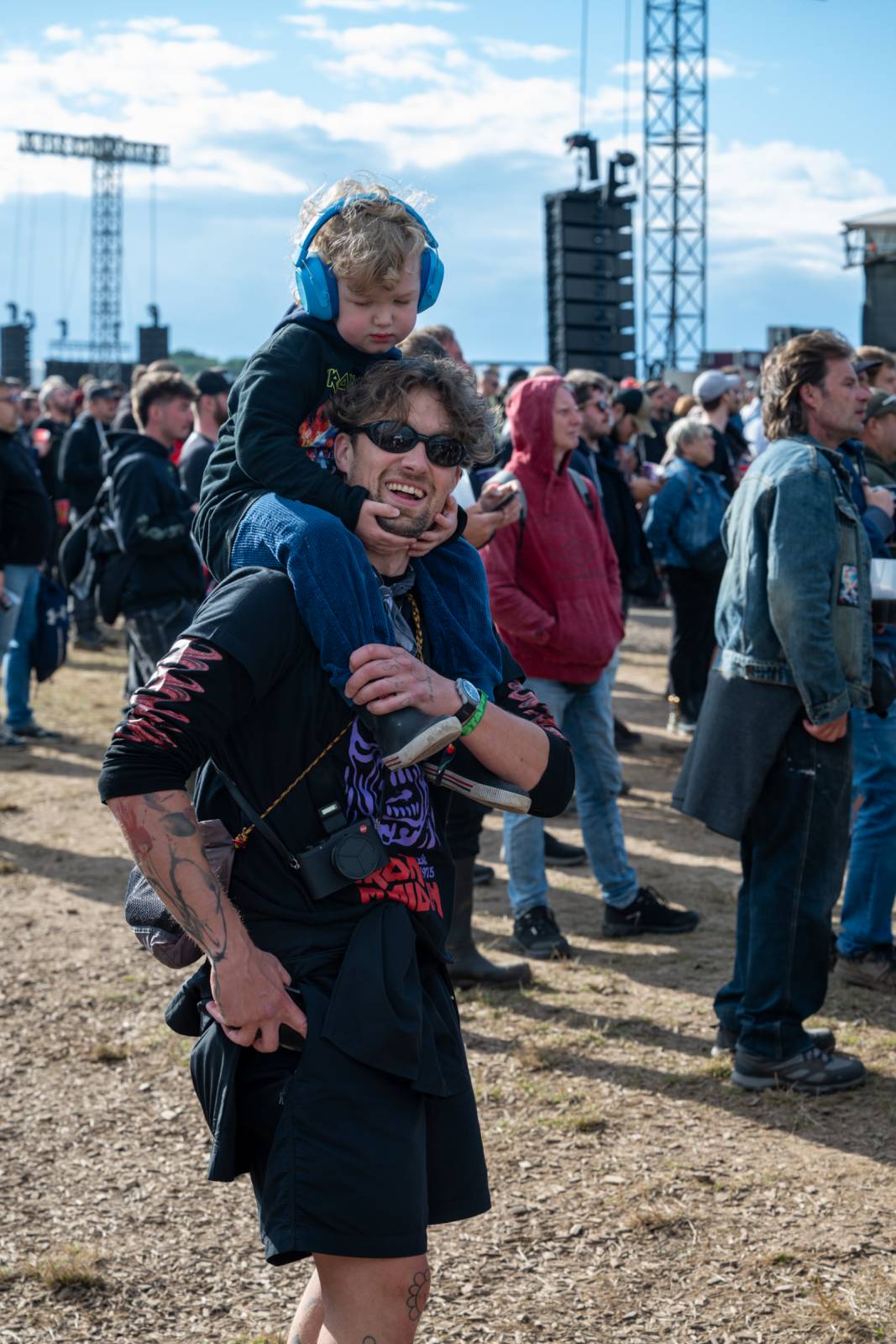Lekce ryzího metalu od Iron Maiden, bravurní Alter Bridge i skvělý Dan Bárta. Takový byl poslední den na Rock for People