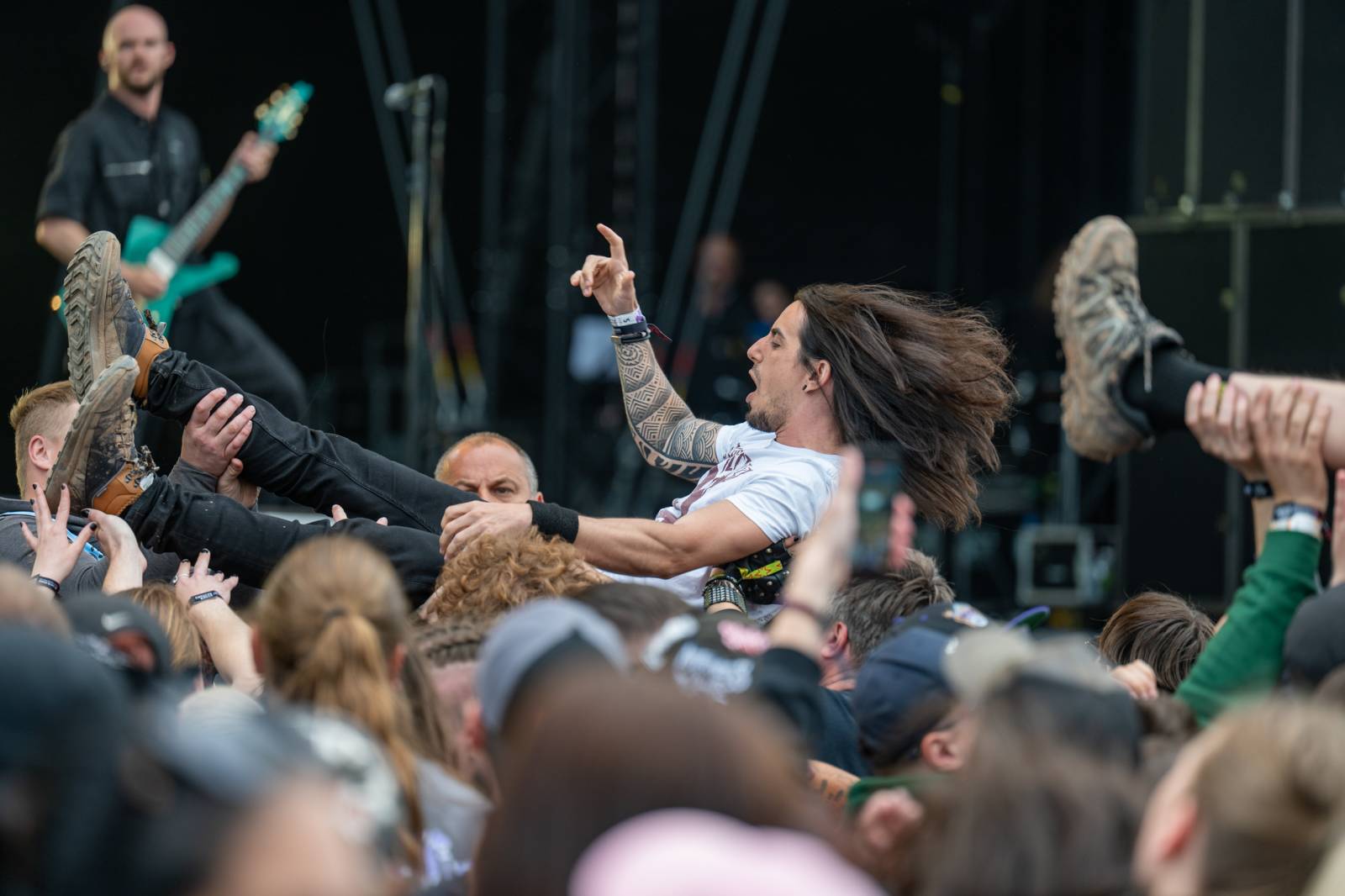 Lekce ryzího metalu od Iron Maiden, bravurní Alter Bridge i skvělý Dan Bárta. Takový byl poslední den na Rock for People