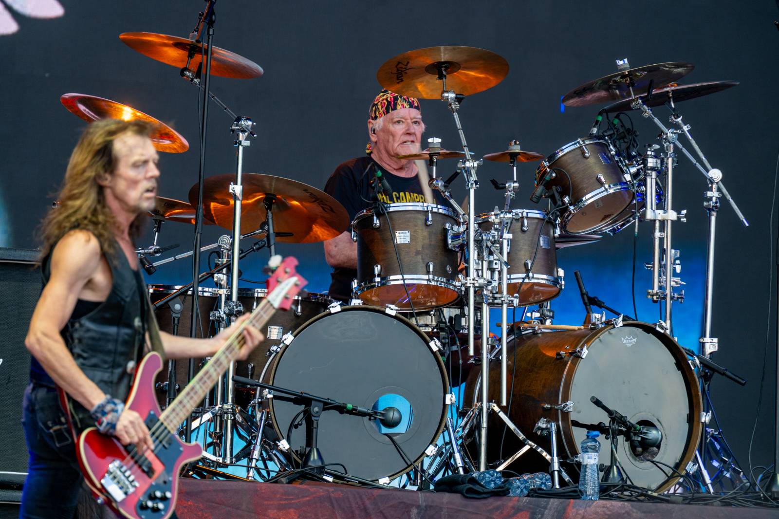 Lekce ryzího metalu od Iron Maiden, bravurní Alter Bridge i skvělý Dan Bárta. Takový byl poslední den na Rock for People
