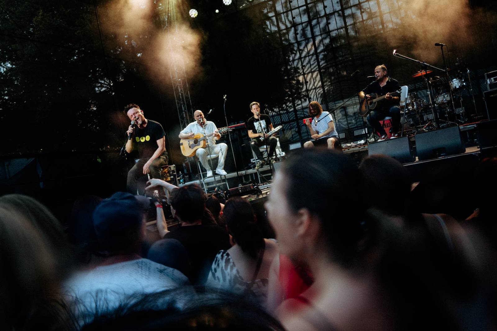 Chinaski přivezli své Open Air Léto do Litoměřic. Fanouškům nabídli pět hodin zábavy