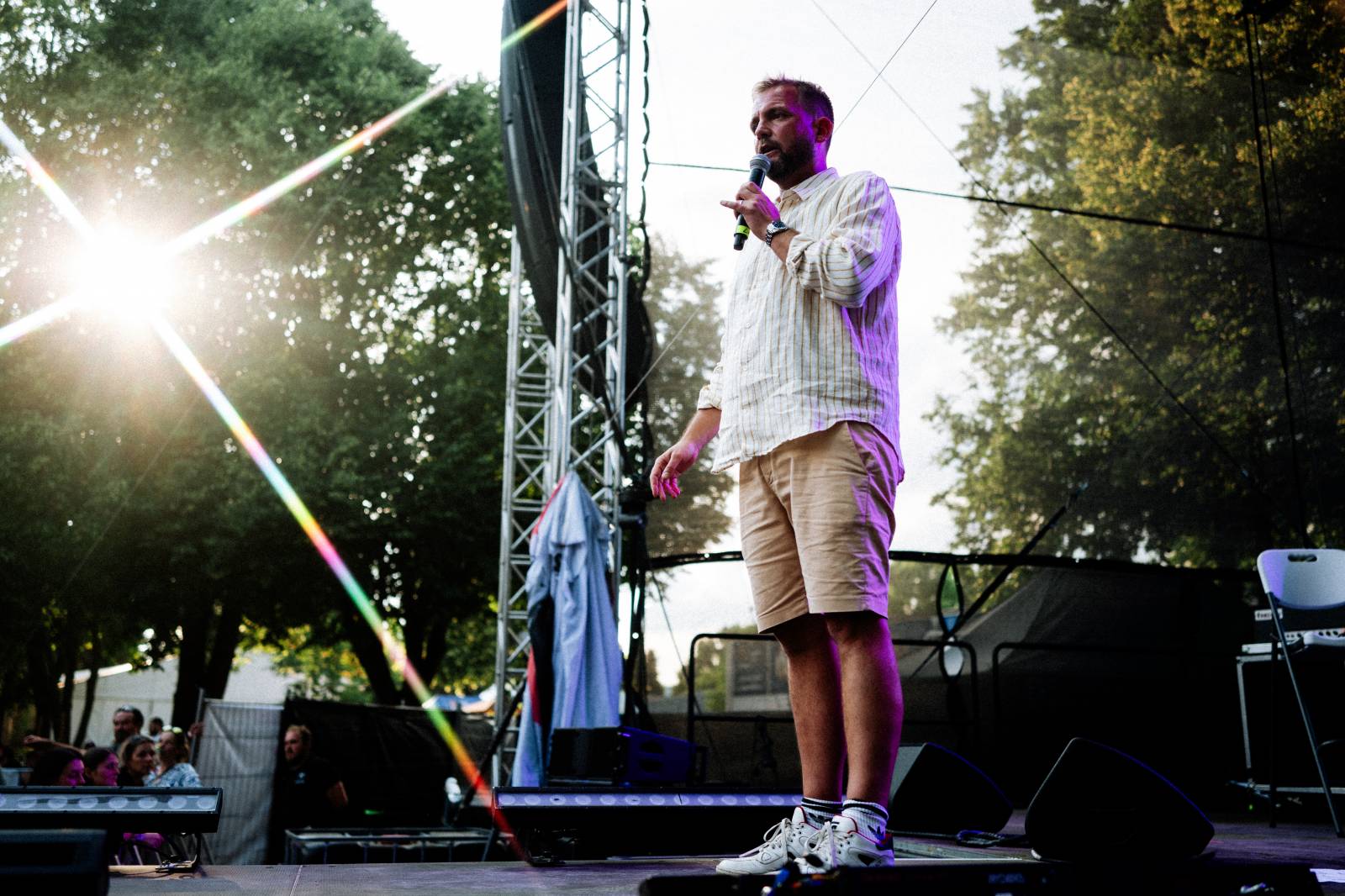 Chinaski přivezli své Open Air Léto do Litoměřic. Fanouškům nabídli pět hodin zábavy