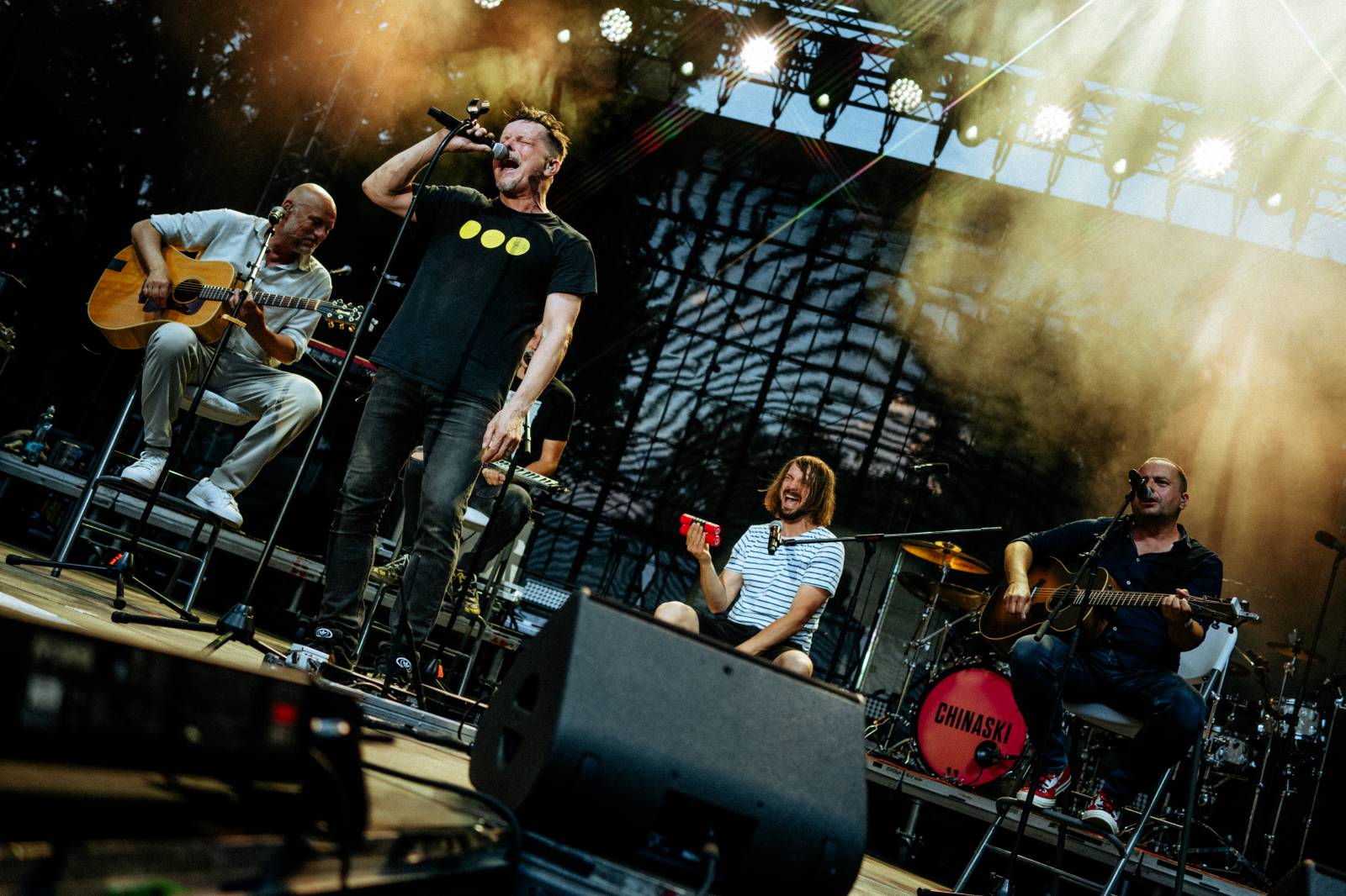 Chinaski přivezli své Open Air Léto do Litoměřic. Fanouškům nabídli pět hodin zábavy