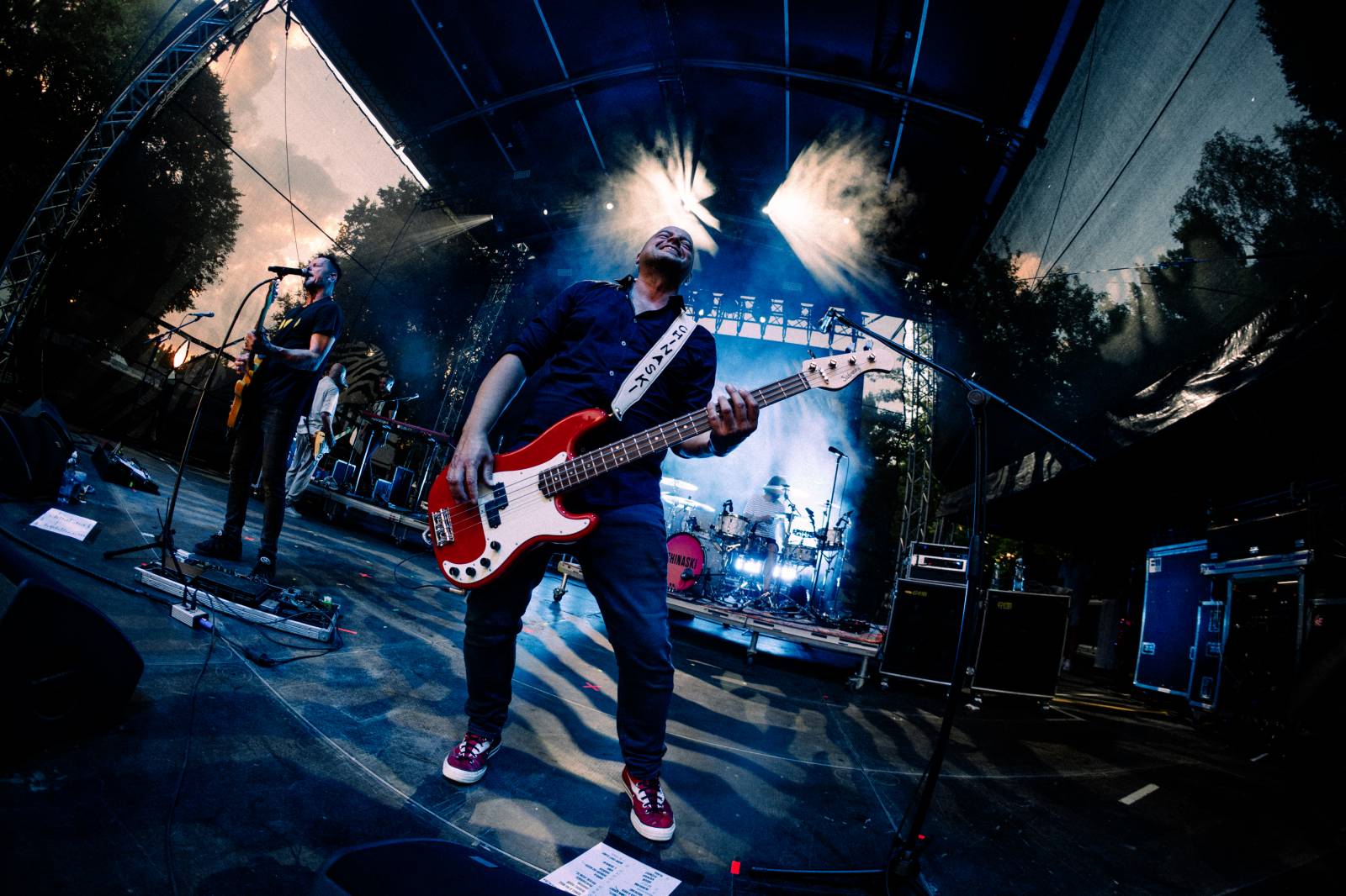 Chinaski přivezli své Open Air Léto do Litoměřic. Fanouškům nabídli pět hodin zábavy