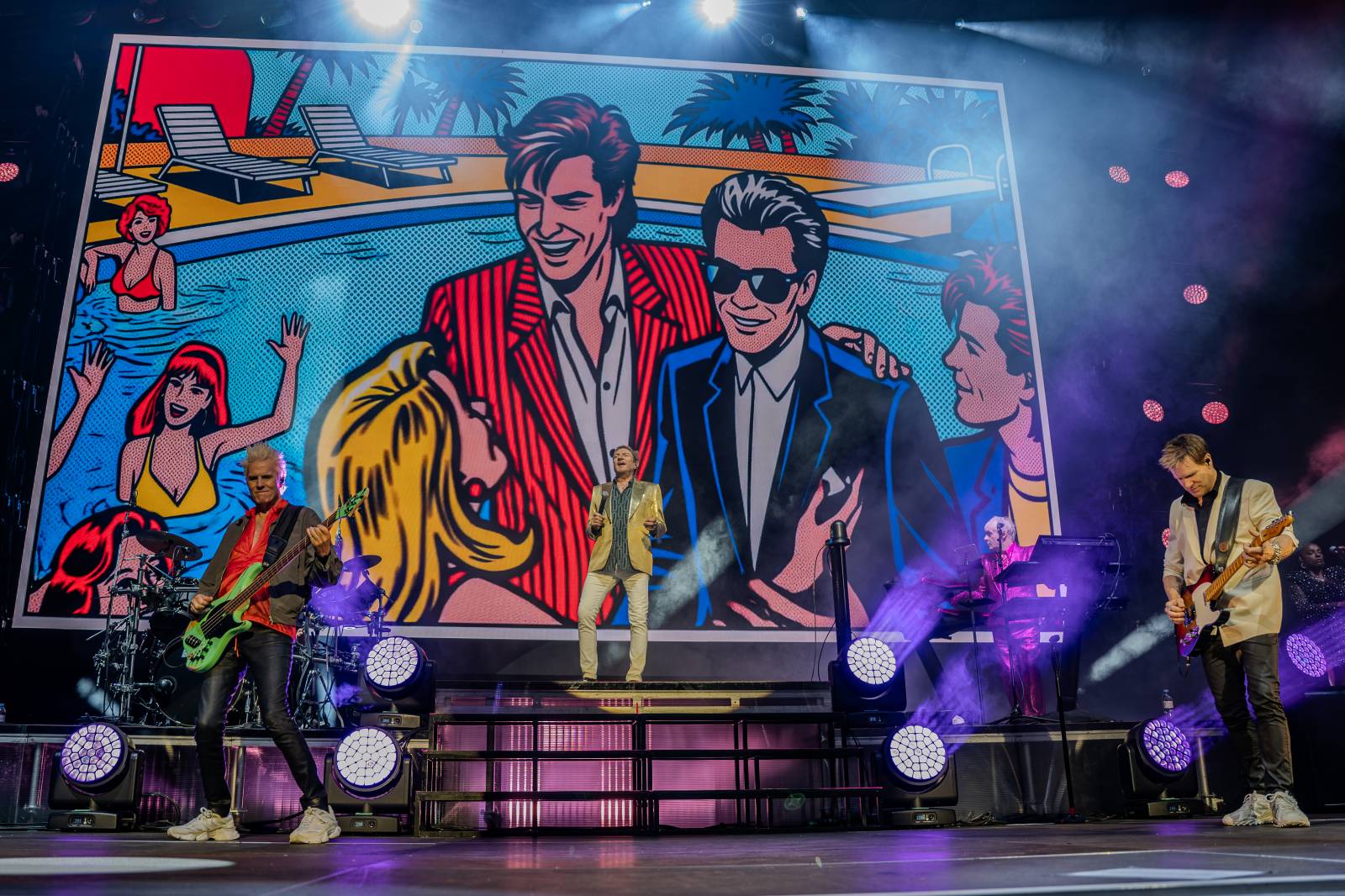Duran Duran oslavili v Praze osmdesátá léta, přivezli klasiku i novou hudbu