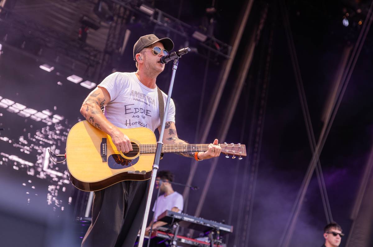 Ryan Tedder vypiloval do Letňan svou češtinu. OneRepublic si opět získali české fanoušky