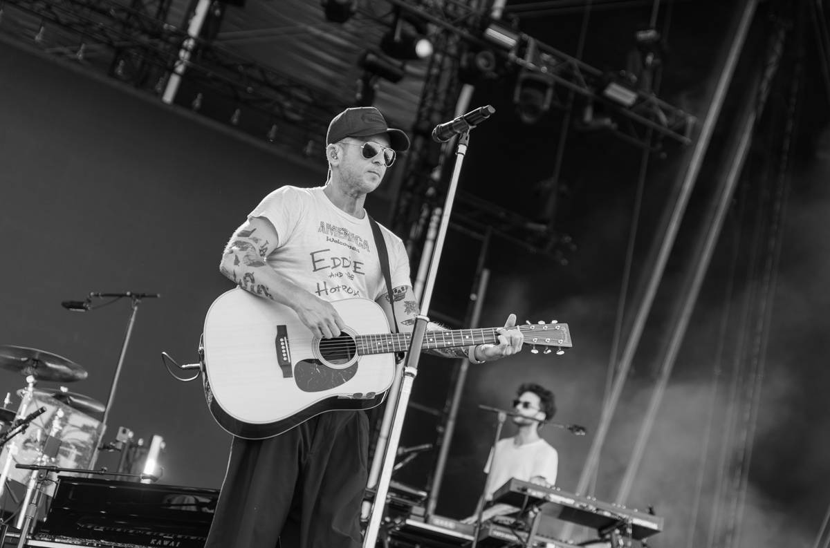 Ryan Tedder vypiloval do Letňan svou češtinu. OneRepublic si opět získali české fanoušky