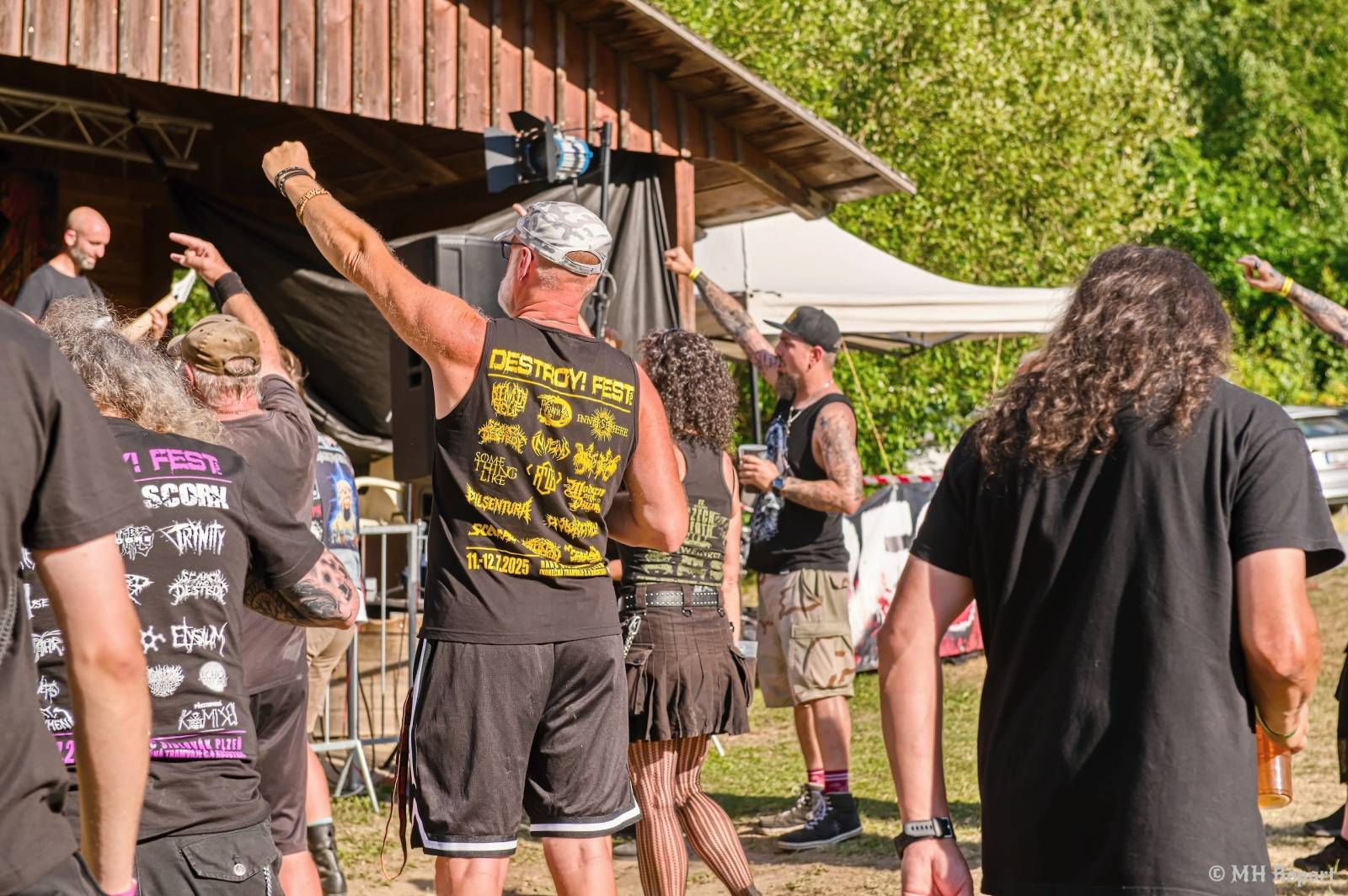 Ranč Šídlovák duněl metalem. Druhý den Destroy Festu ovládli Trynity a Cutterred Flesh