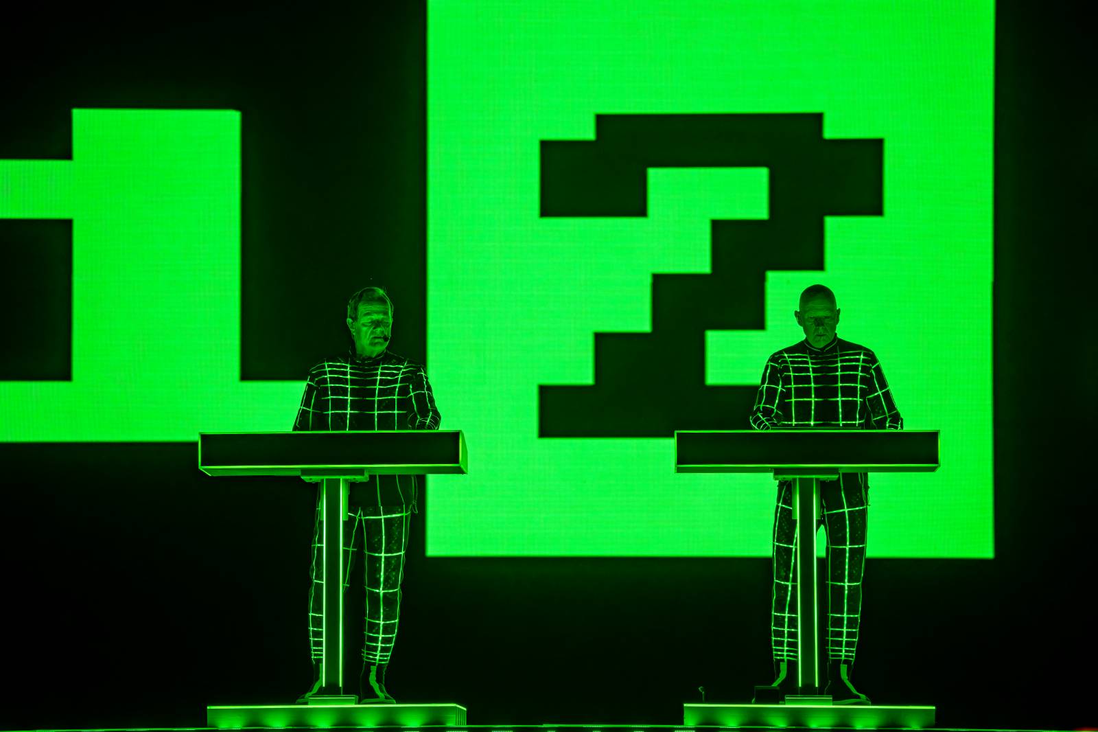 Duchovní otcové taneční a elektronické scény zpátky v Praze. Kraftwerk vystoupili ve Foru Karlín