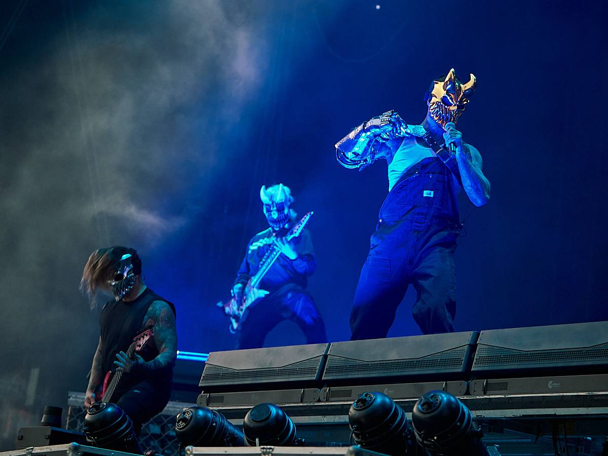 Masters of Rock, den čtvrtý. Podpásovka od počasí, hrůzostrašní Lordi, rozzuření grizzliové Slaughter To Prevail a extravagantní Marilyn Manson