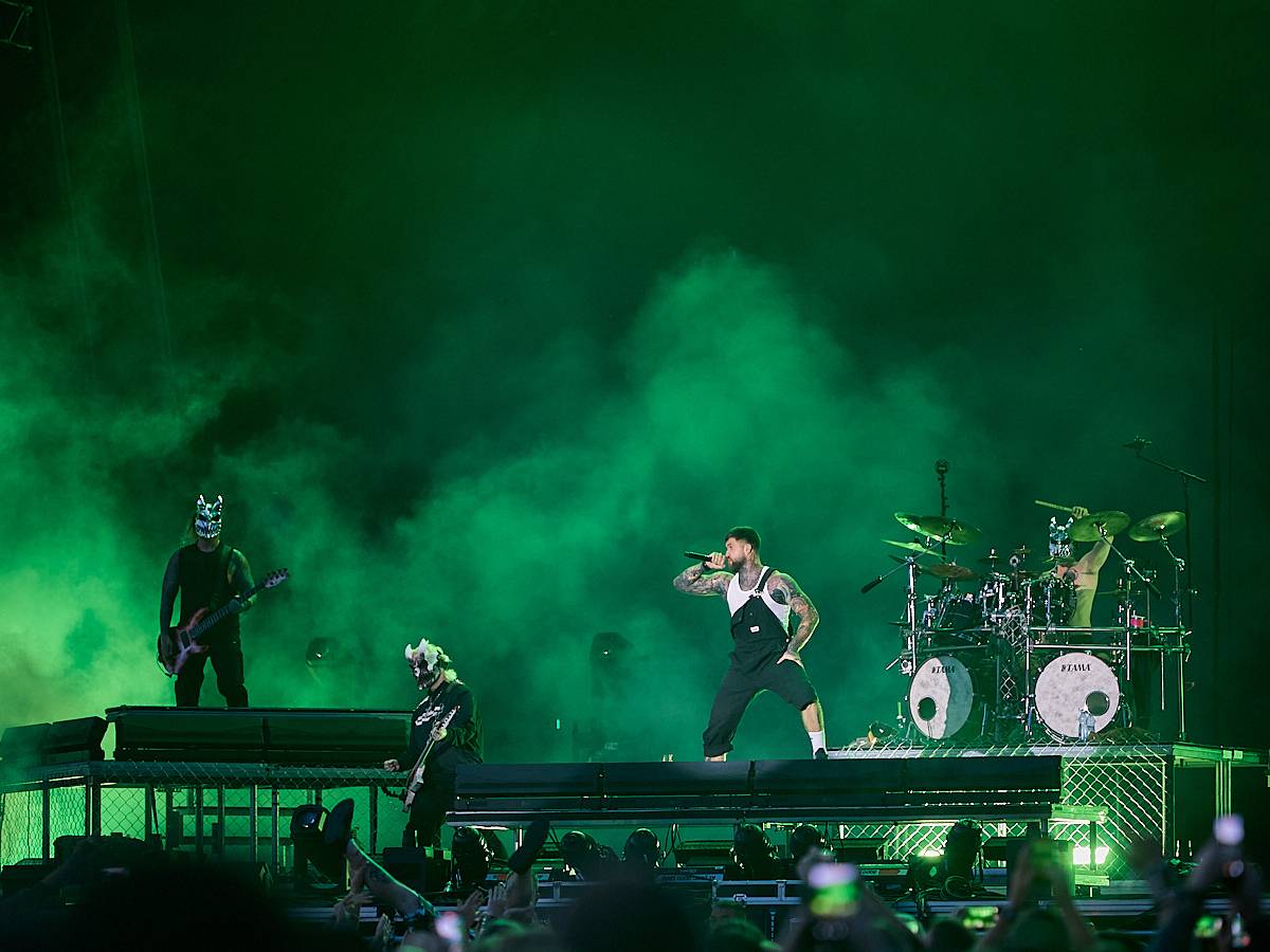 Masters of Rock, den čtvrtý. Podpásovka od počasí, hrůzostrašní Lordi, rozzuření grizzliové Slaughter To Prevail a extravagantní Marilyn Manson