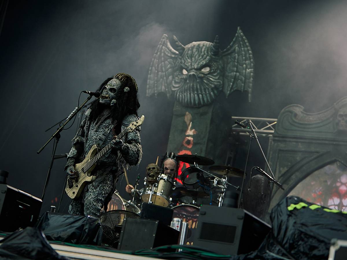 Masters of Rock, den čtvrtý. Podpásovka od počasí, hrůzostrašní Lordi, rozzuření grizzliové Slaughter To Prevail a extravagantní Marilyn Manson