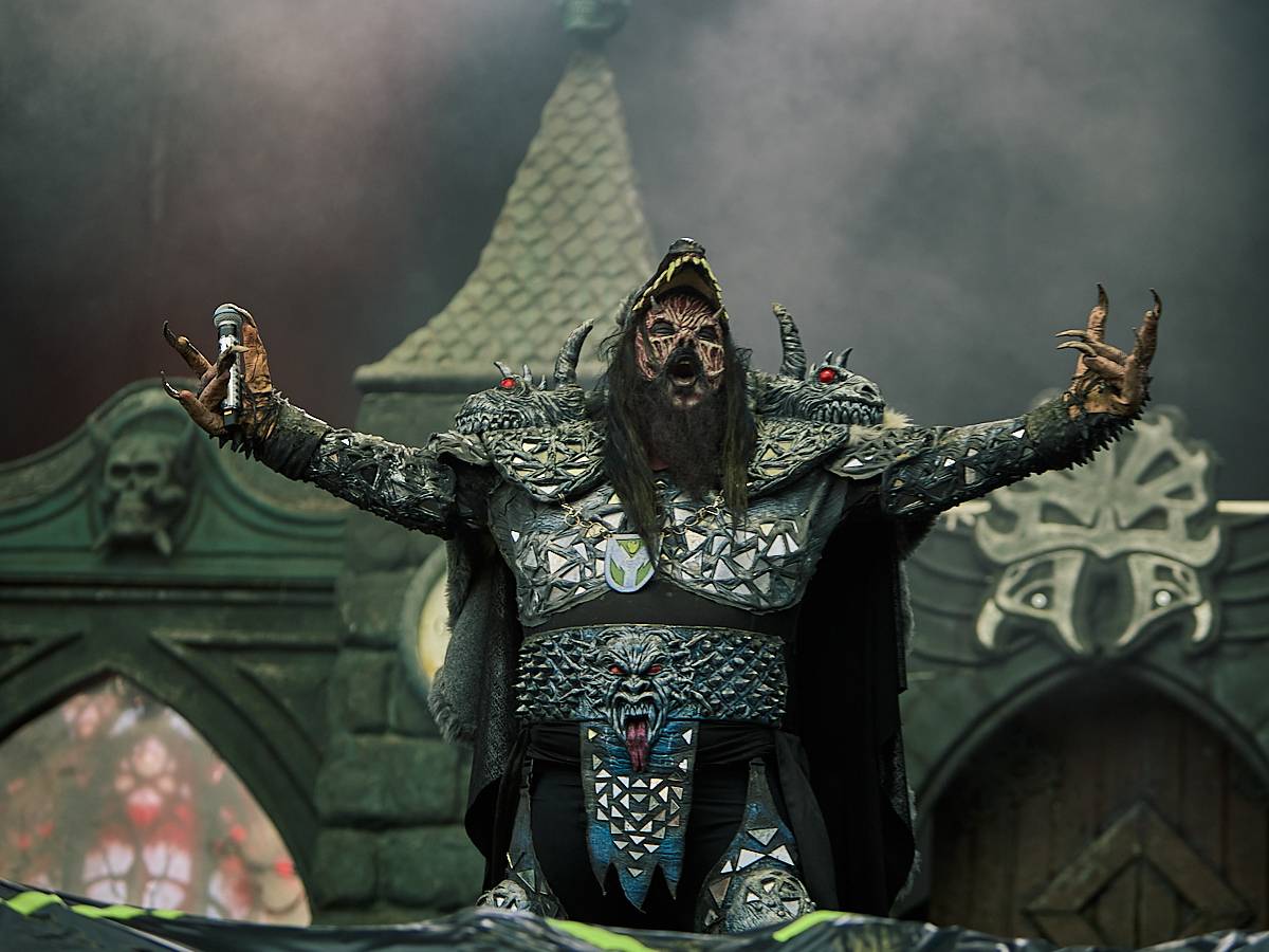 Masters of Rock, den čtvrtý. Podpásovka od počasí, hrůzostrašní Lordi, rozzuření grizzliové Slaughter To Prevail a extravagantní Marilyn Manson