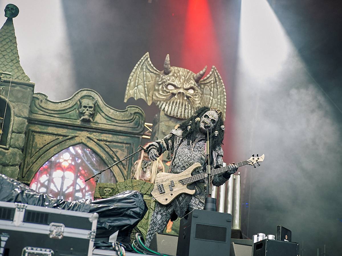 Masters of Rock, den čtvrtý. Podpásovka od počasí, hrůzostrašní Lordi, rozzuření grizzliové Slaughter To Prevail a extravagantní Marilyn Manson