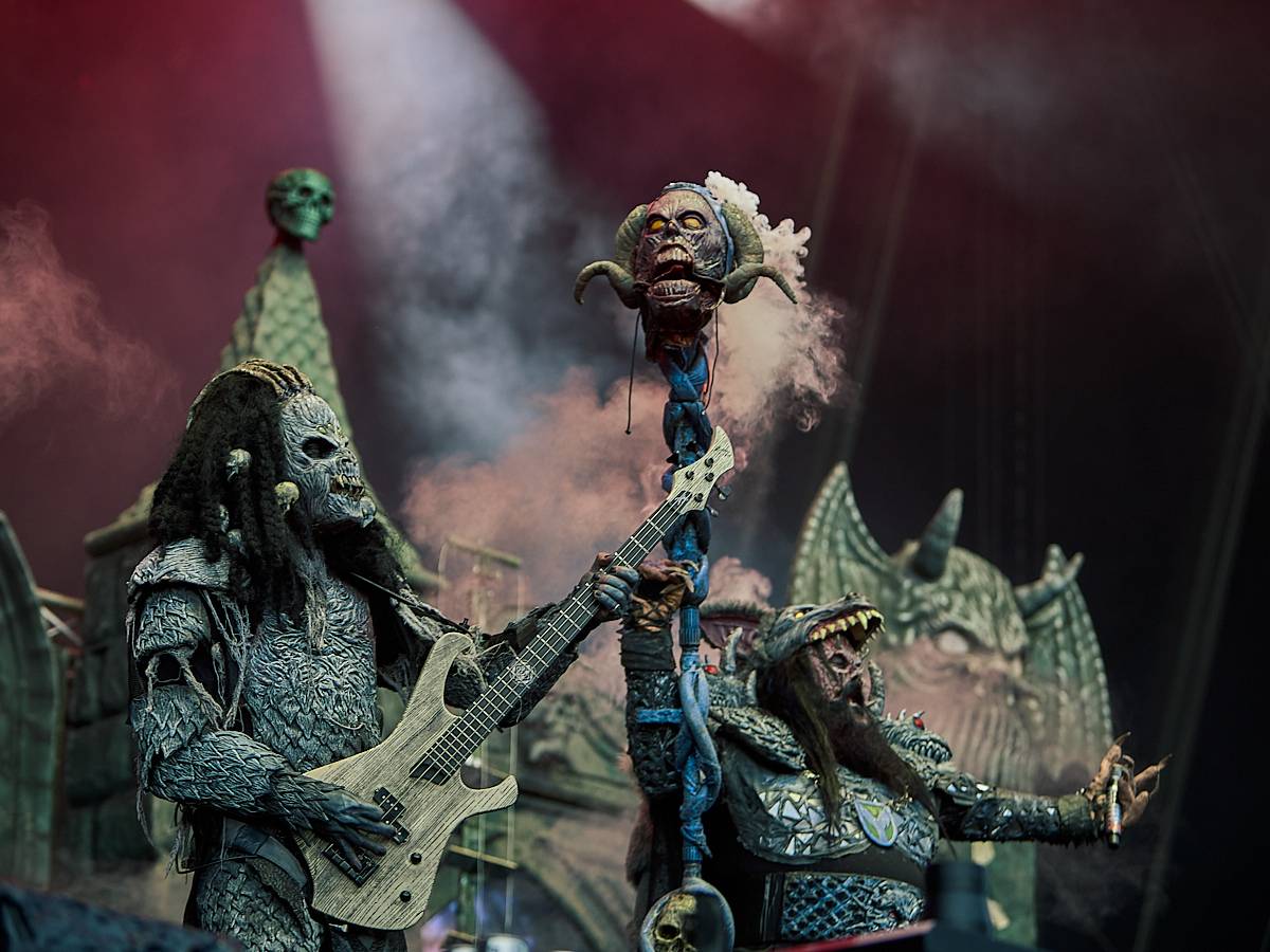 Masters of Rock, den čtvrtý. Podpásovka od počasí, hrůzostrašní Lordi, rozzuření grizzliové Slaughter To Prevail a extravagantní Marilyn Manson