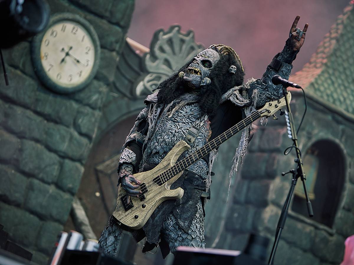 Masters of Rock, den čtvrtý. Podpásovka od počasí, hrůzostrašní Lordi, rozzuření grizzliové Slaughter To Prevail a extravagantní Marilyn Manson