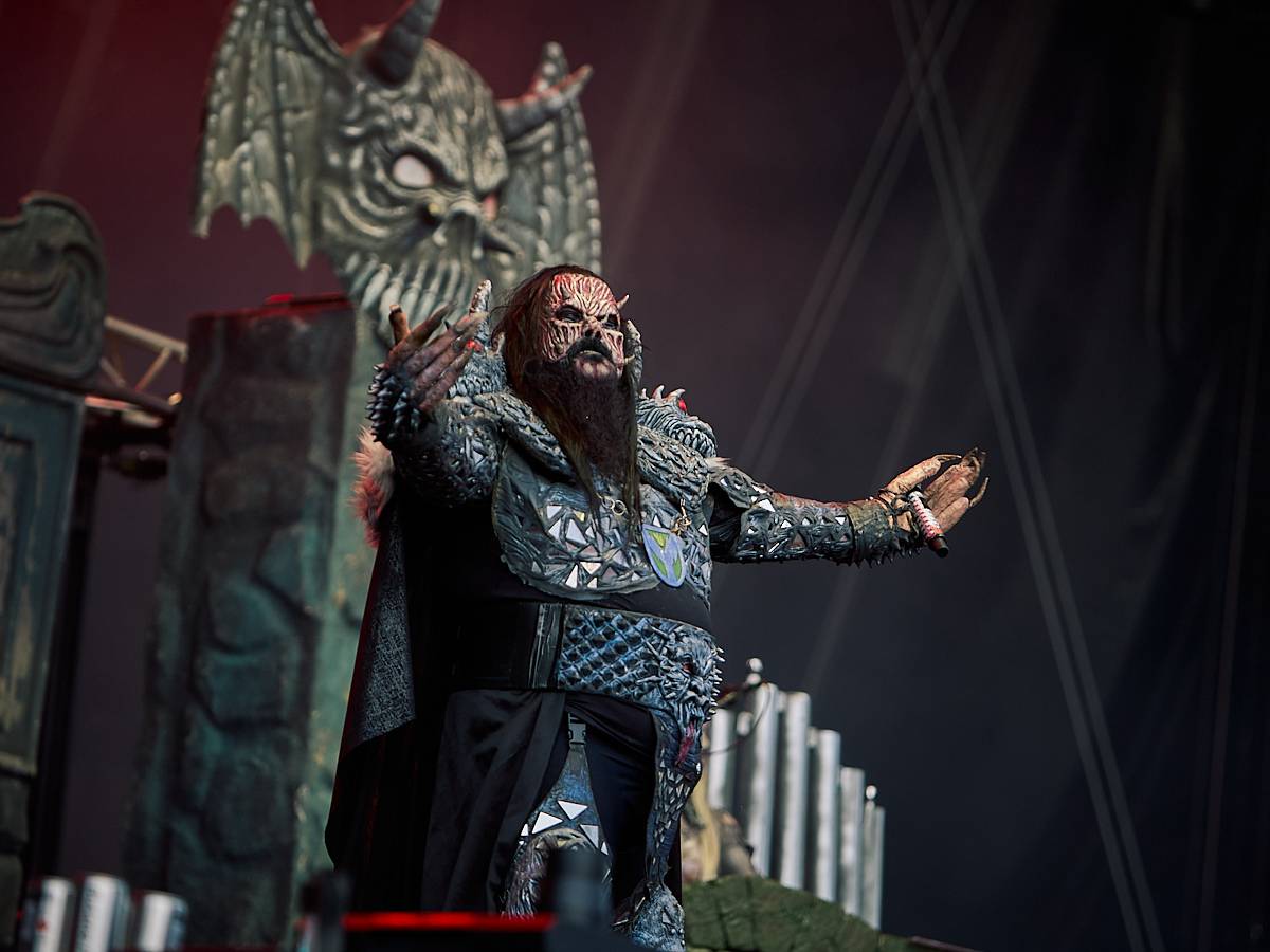 Masters of Rock, den čtvrtý. Podpásovka od počasí, hrůzostrašní Lordi, rozzuření grizzliové Slaughter To Prevail a extravagantní Marilyn Manson