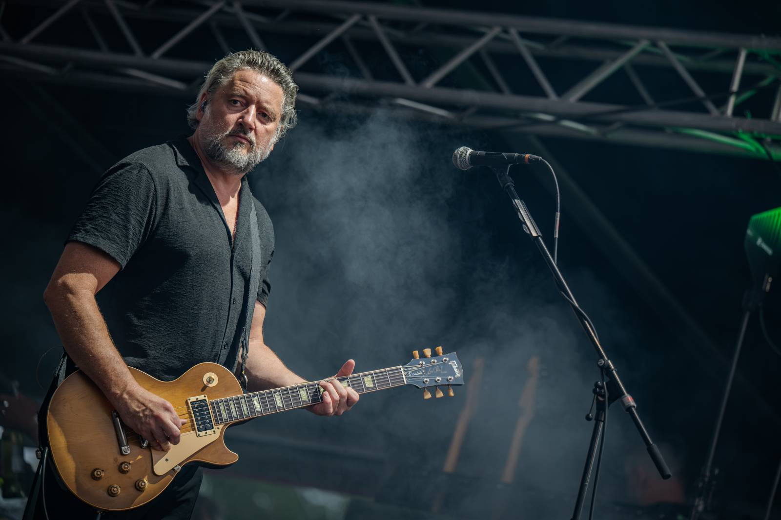 David Koller bavil publikum v pražském Areálu 7. Na Prague Open Air oslavil Kollerband dvacet let na scéně