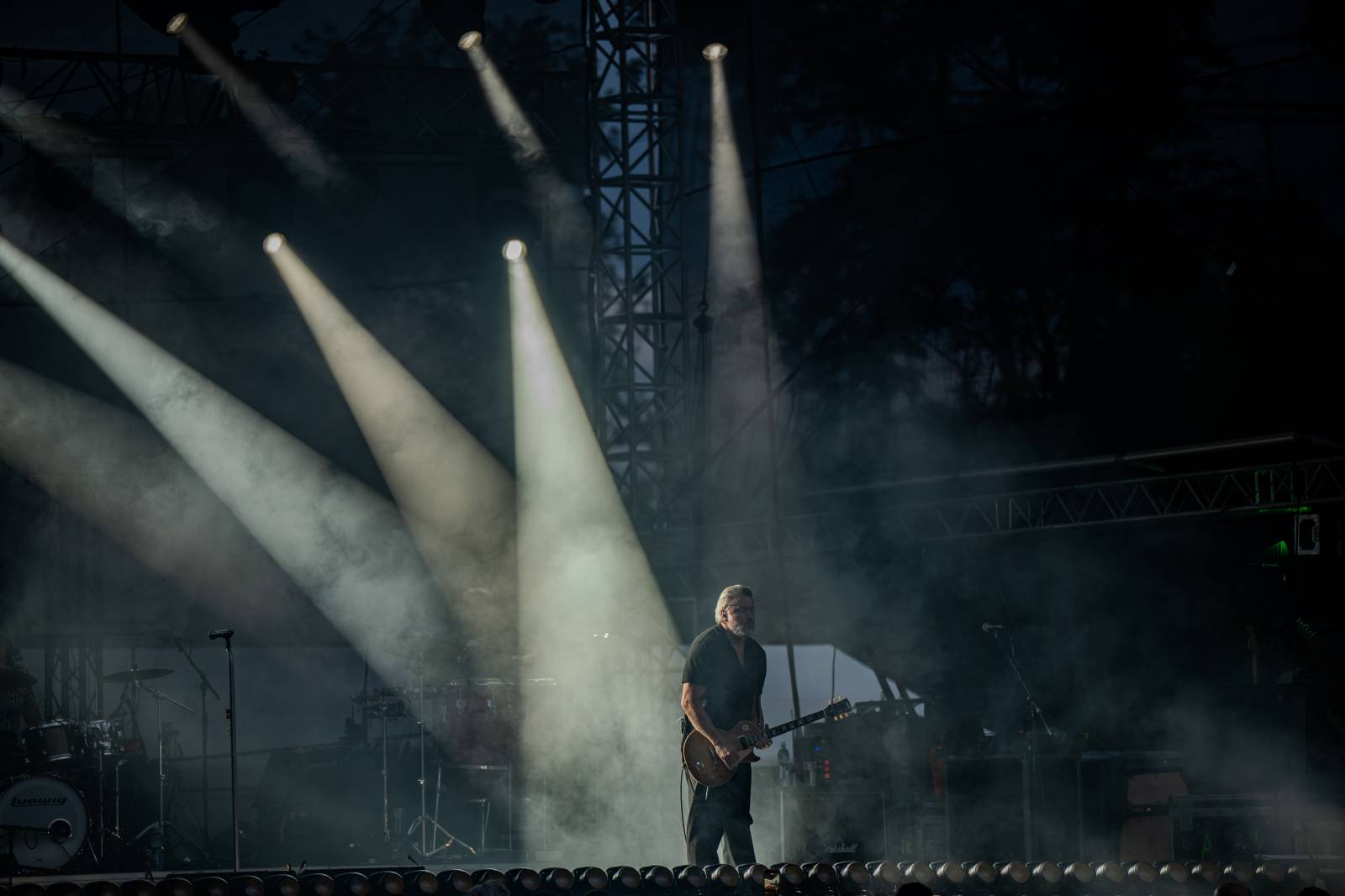 David Koller bavil publikum v pražském Areálu 7. Na Prague Open Air oslavil Kollerband dvacet let na scéně