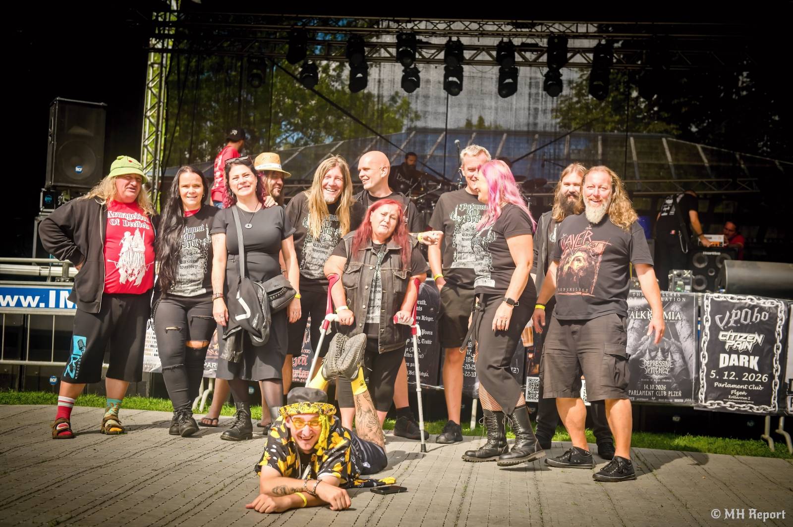 Armageddon of Decibels vol. 9: XIII. století a Nargaroth zakončili metalový nářez v Plzni