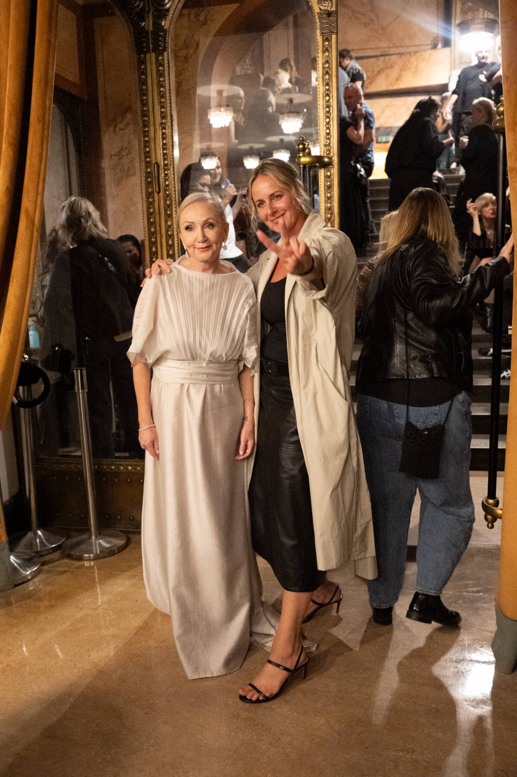 Kino Lucerna promítalo film o Báře Basikové, na premiéru přišli Petr Janda, Vojtěch Dyk i bývalá prezidentka