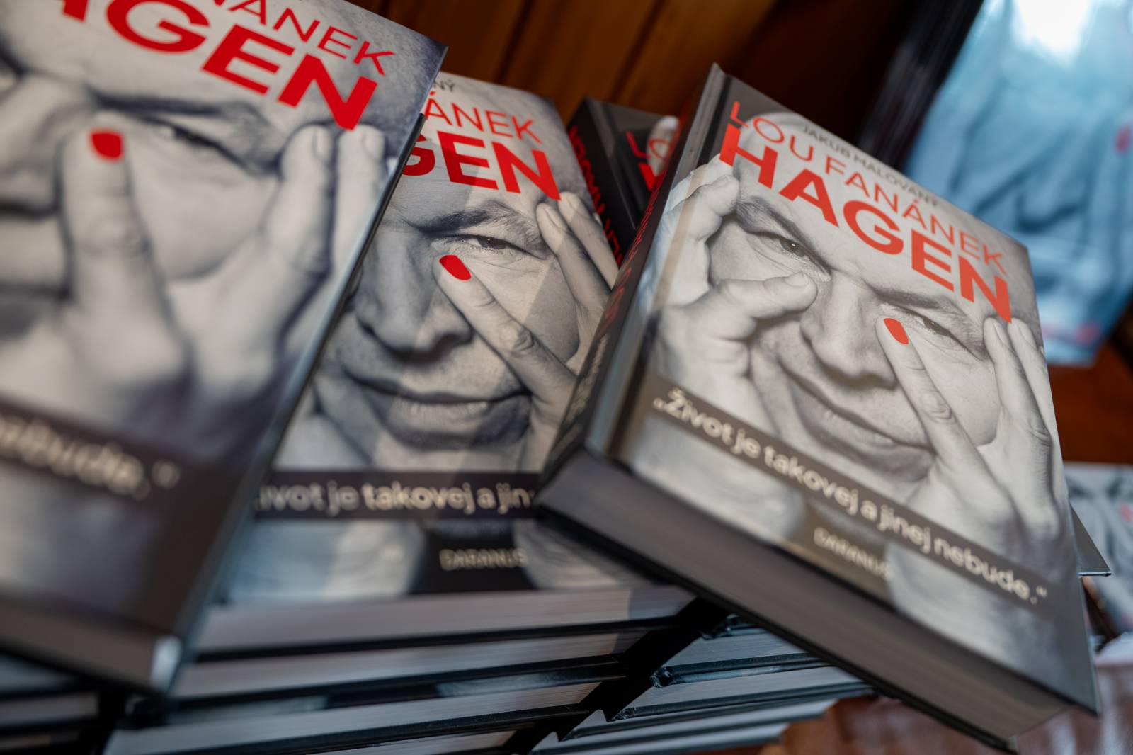 Lou Fanánek Hagen slaví šedesáté narozeniny. Na Staré sokolovně pokřtil knihu a album, které si k jubileu nadělil
